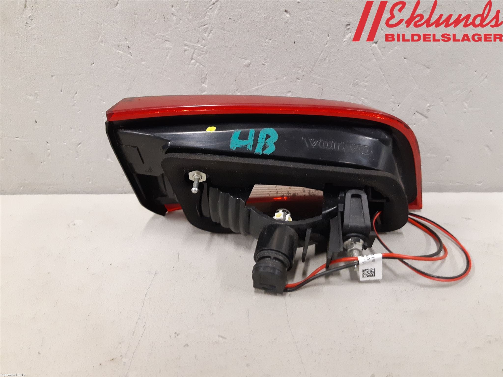 Volvo S60 11-13 Bakljus Lucka Hö