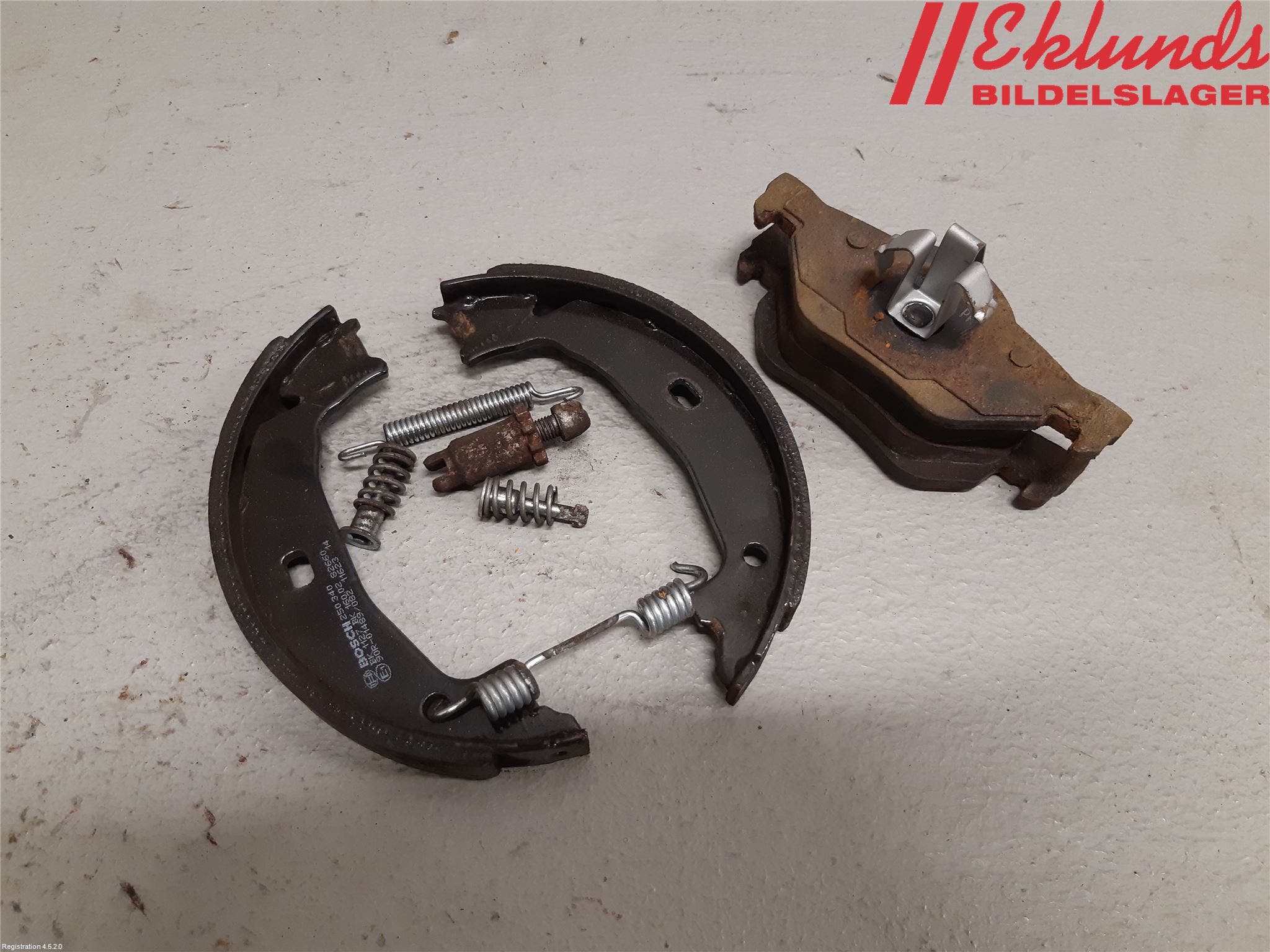 BMW 1 E87/81 5D/3D 03-11 Bromsskiva Bak