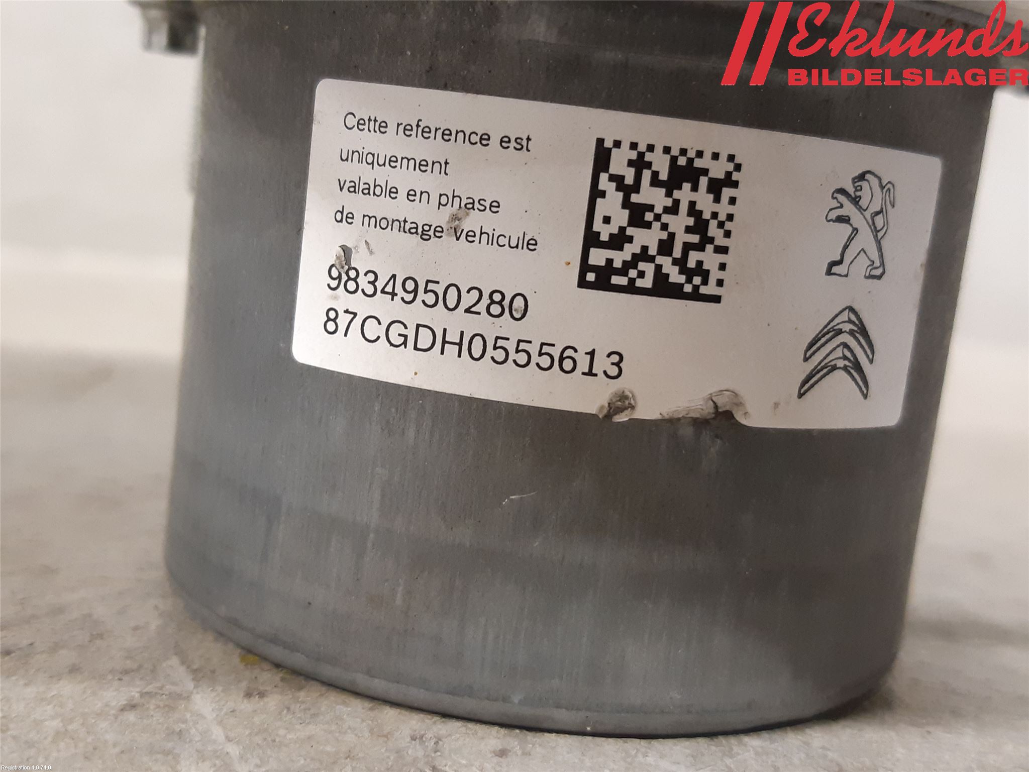 Citroen BERLINGO/E-BERLINGO 19- Abs Hydraulaggregat