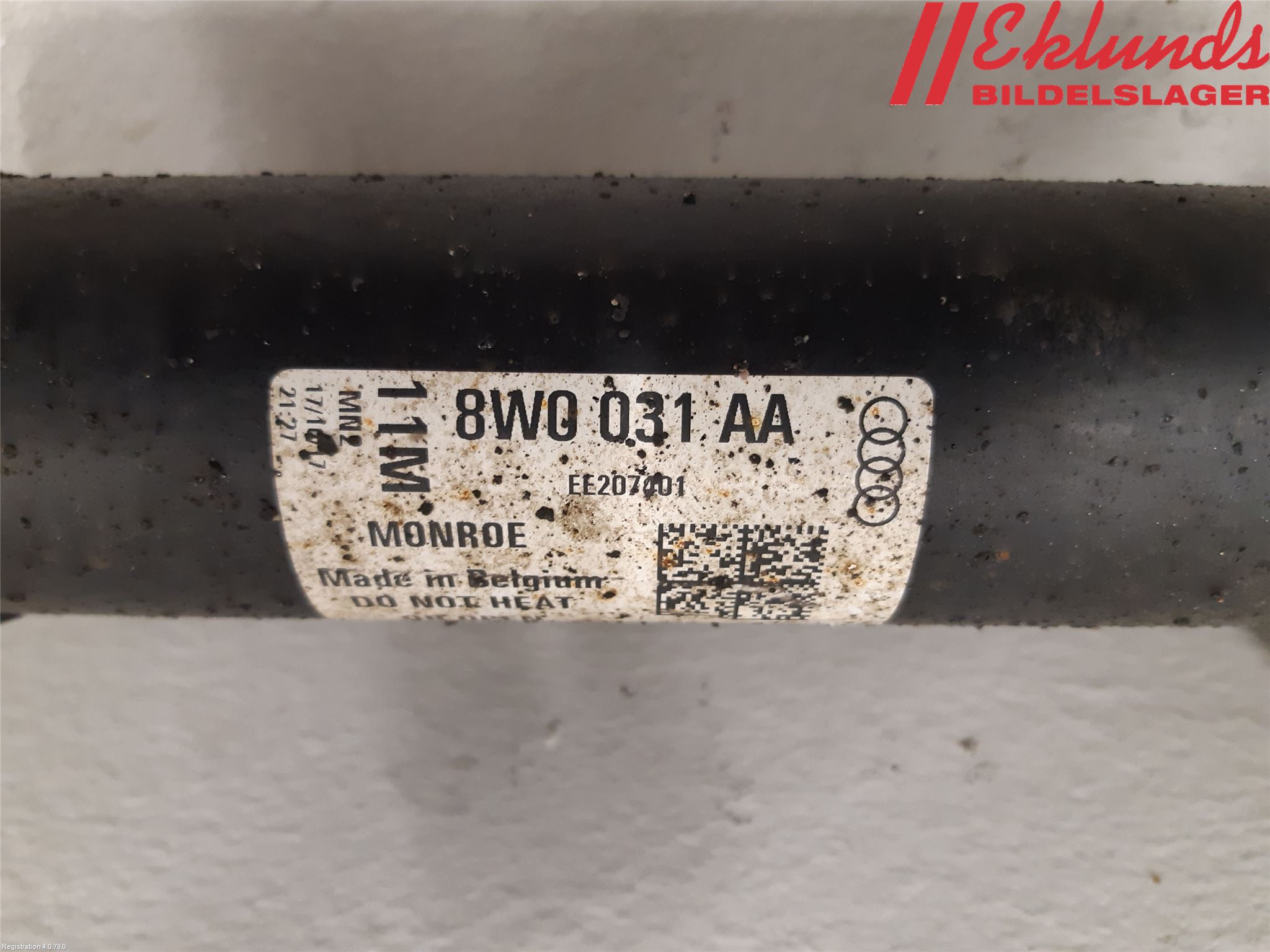 Audi A4/S4 B9 16-19 Fjäderben Fram Höger