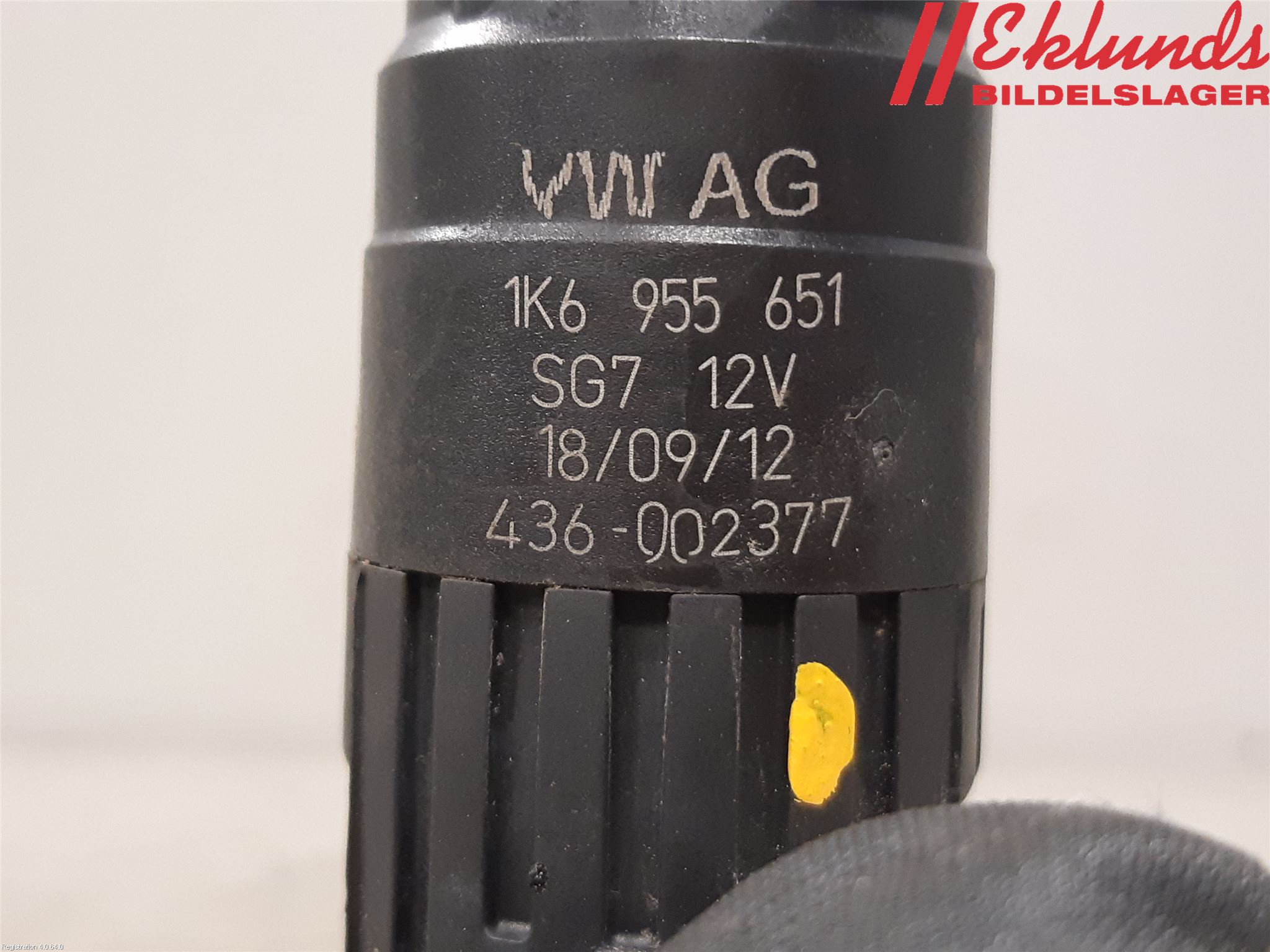 Volkswagen VW SHARAN 11- Spolarpump Vindruta