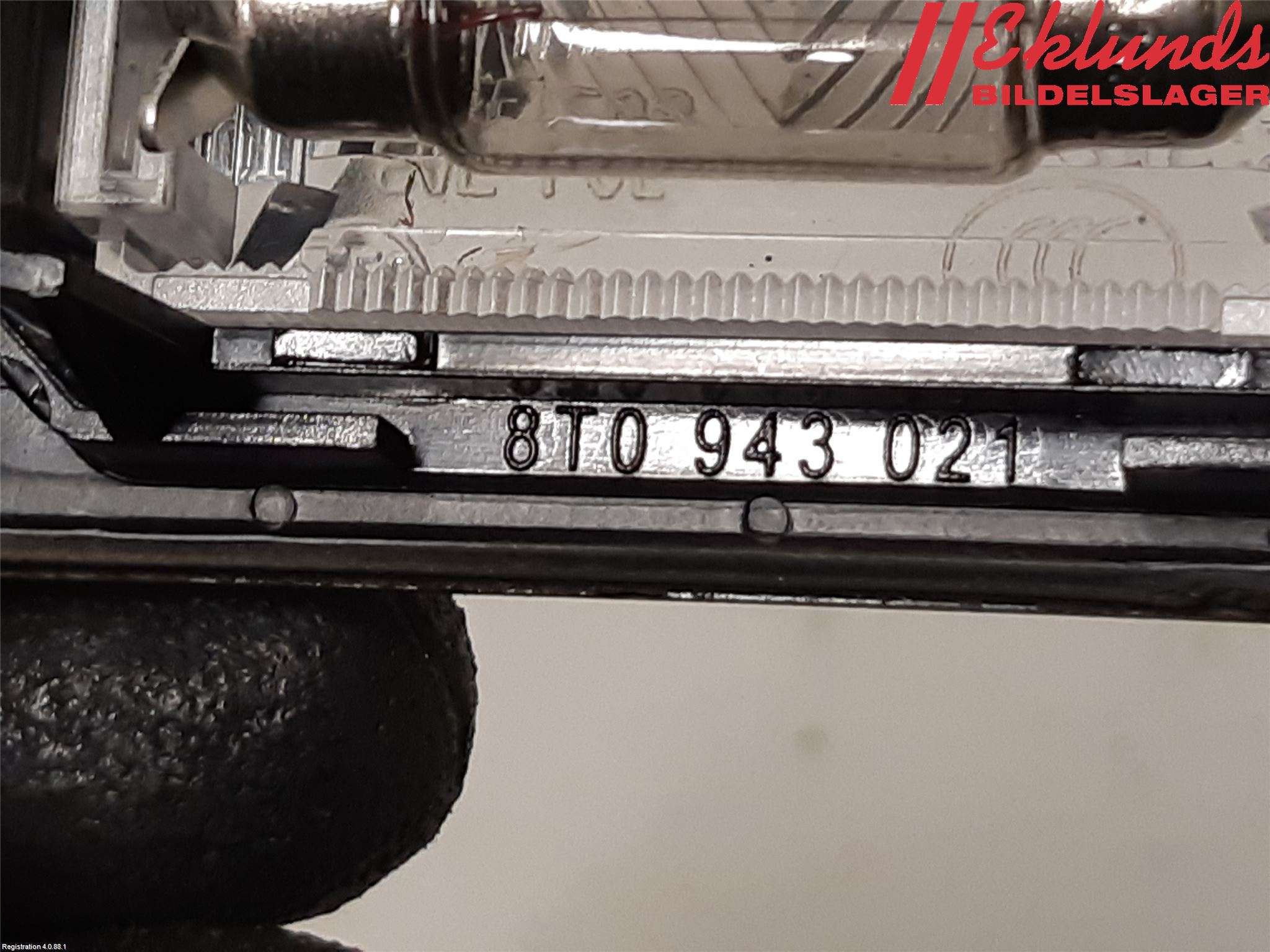 Skoda FABIA 07-14 Skylt Belysning