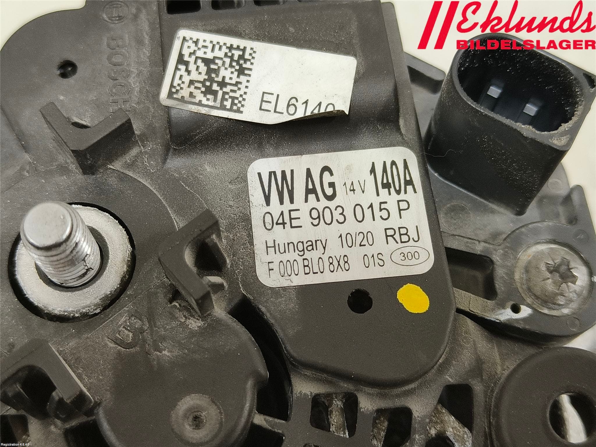 Volkswagen VW CADDY 16-20 Generator