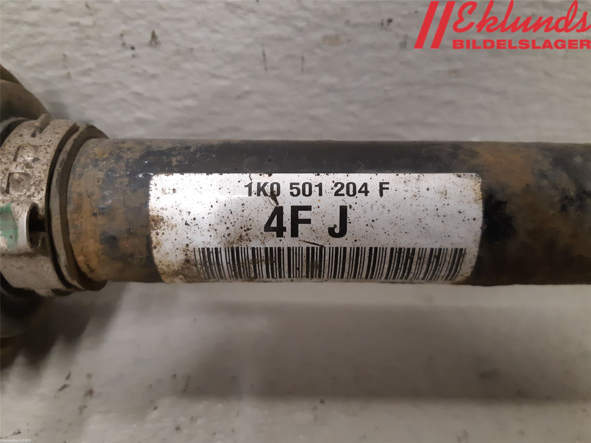 Volkswagen VW TIGUAN 07-16 Drivaxel Bak Höger