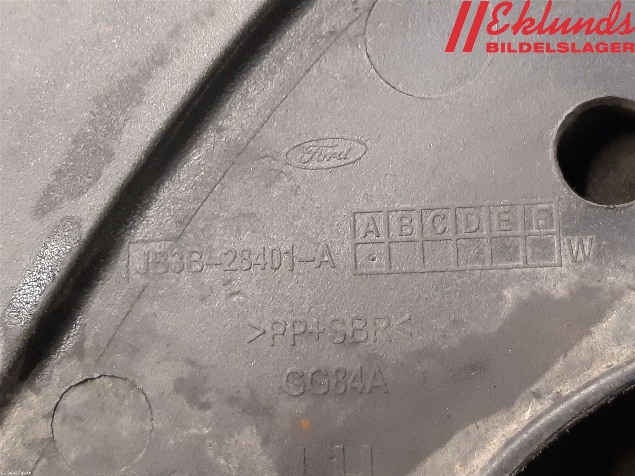 Ford RANGER 22- Stänkskydd