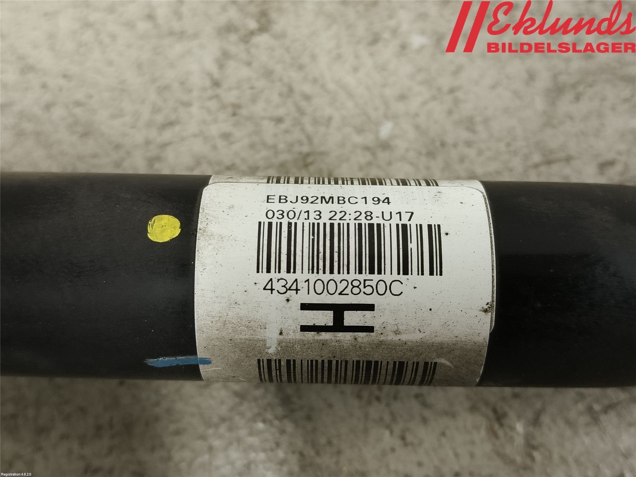 Toyota AURIS 13-19 Drivaxel Fram Höger