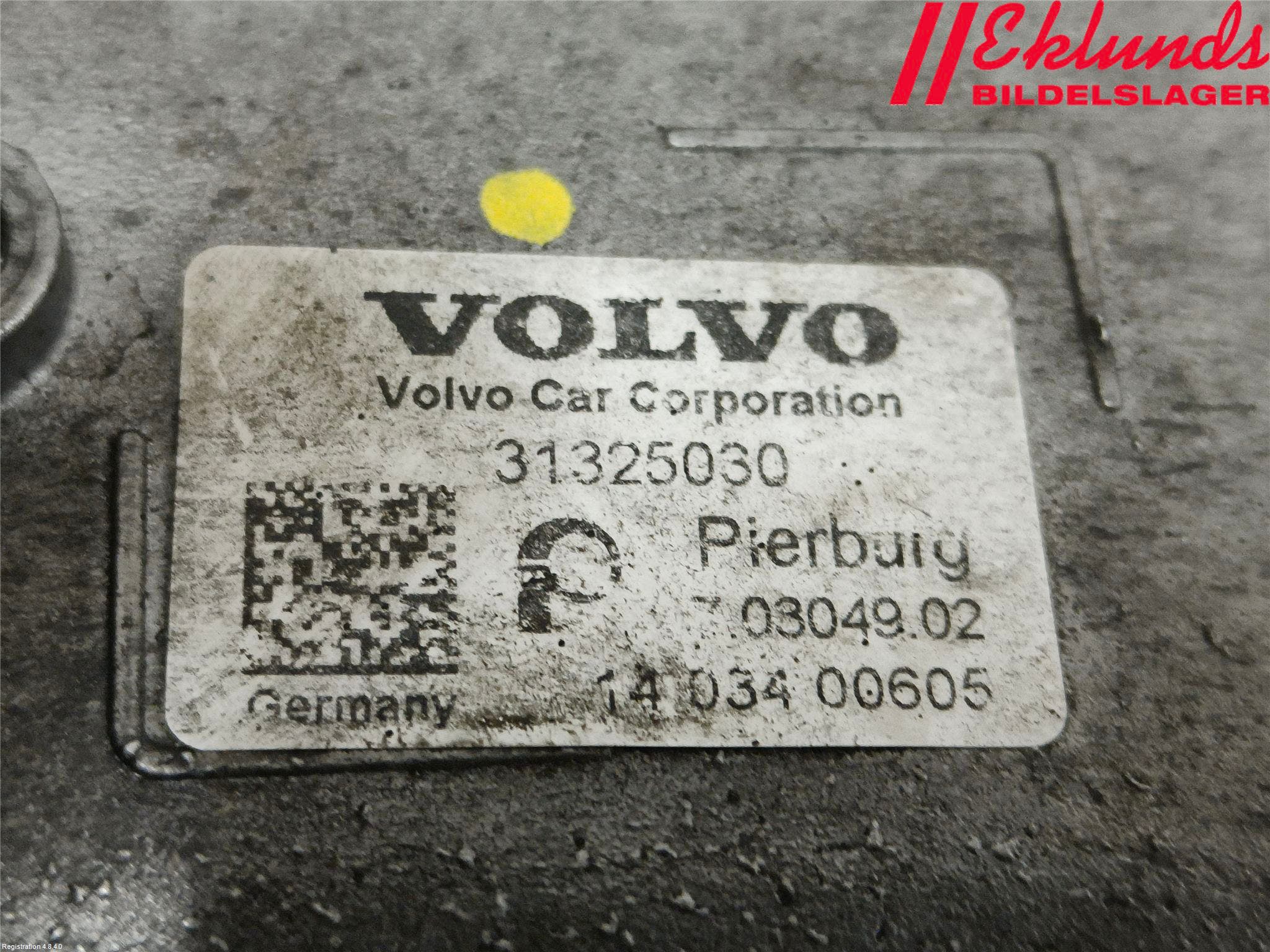 Volvo V40 CROSS COUNTRY 13-19 Avgaskylare