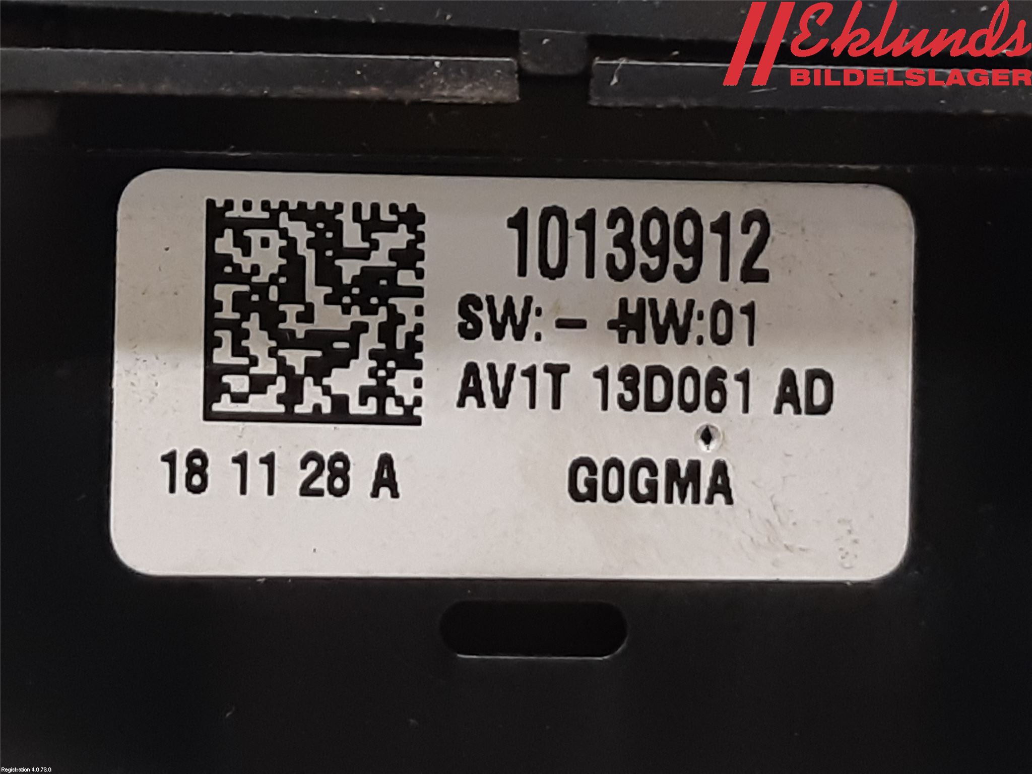 Ford TRANSIT SKÅP/BUSS 14-22 Strömställare Ljus