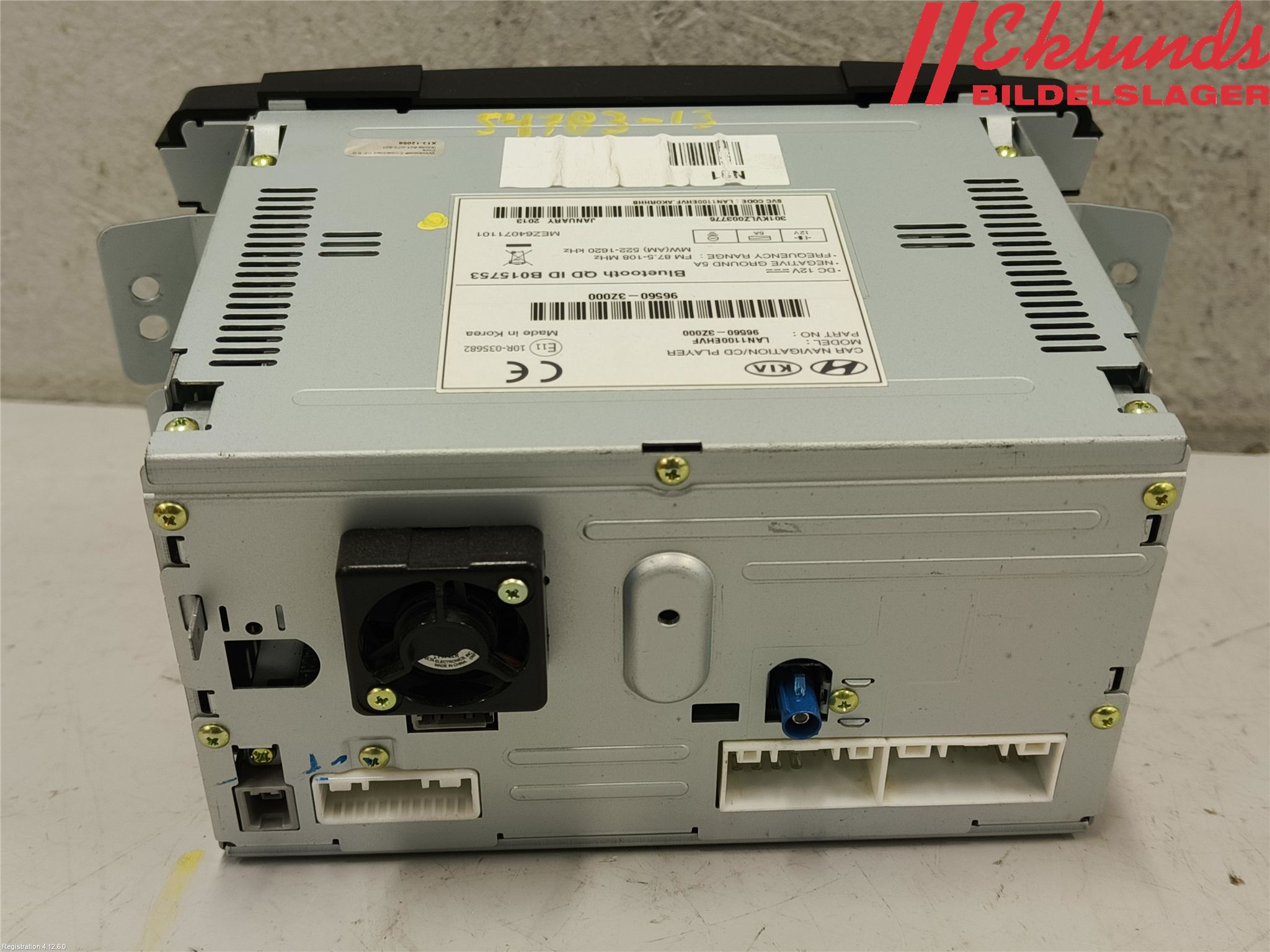 Hyundai i40 08-15 Cd Radio - Multimediapanel
