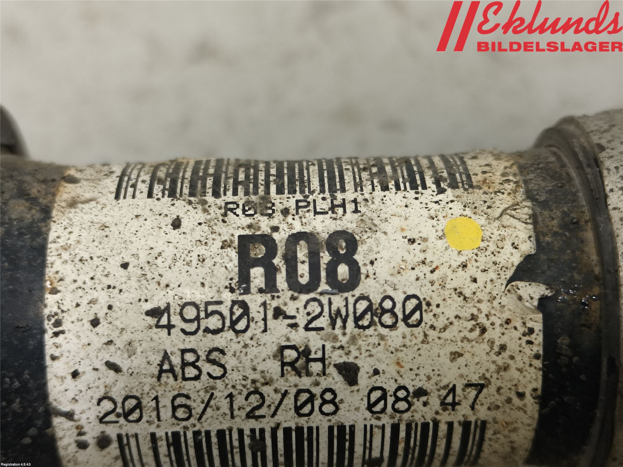 Hyundai SANTA FE 13-18 Drivaxel Fram Höger