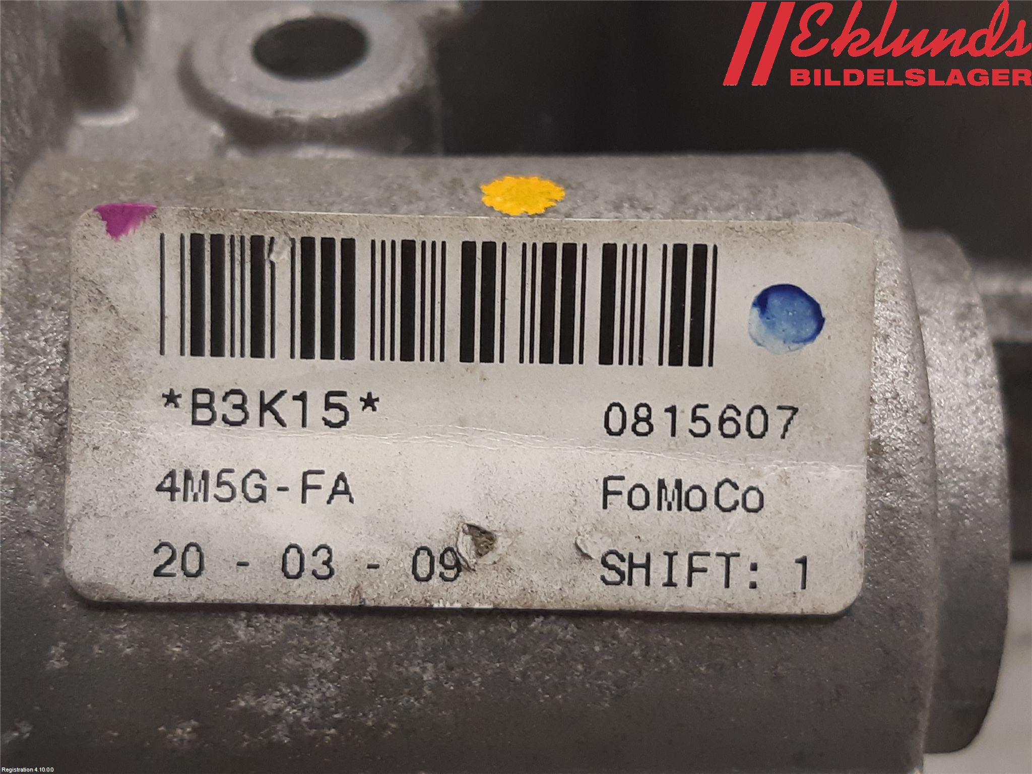 Ford MONDEO 07-15 Injspjällhus