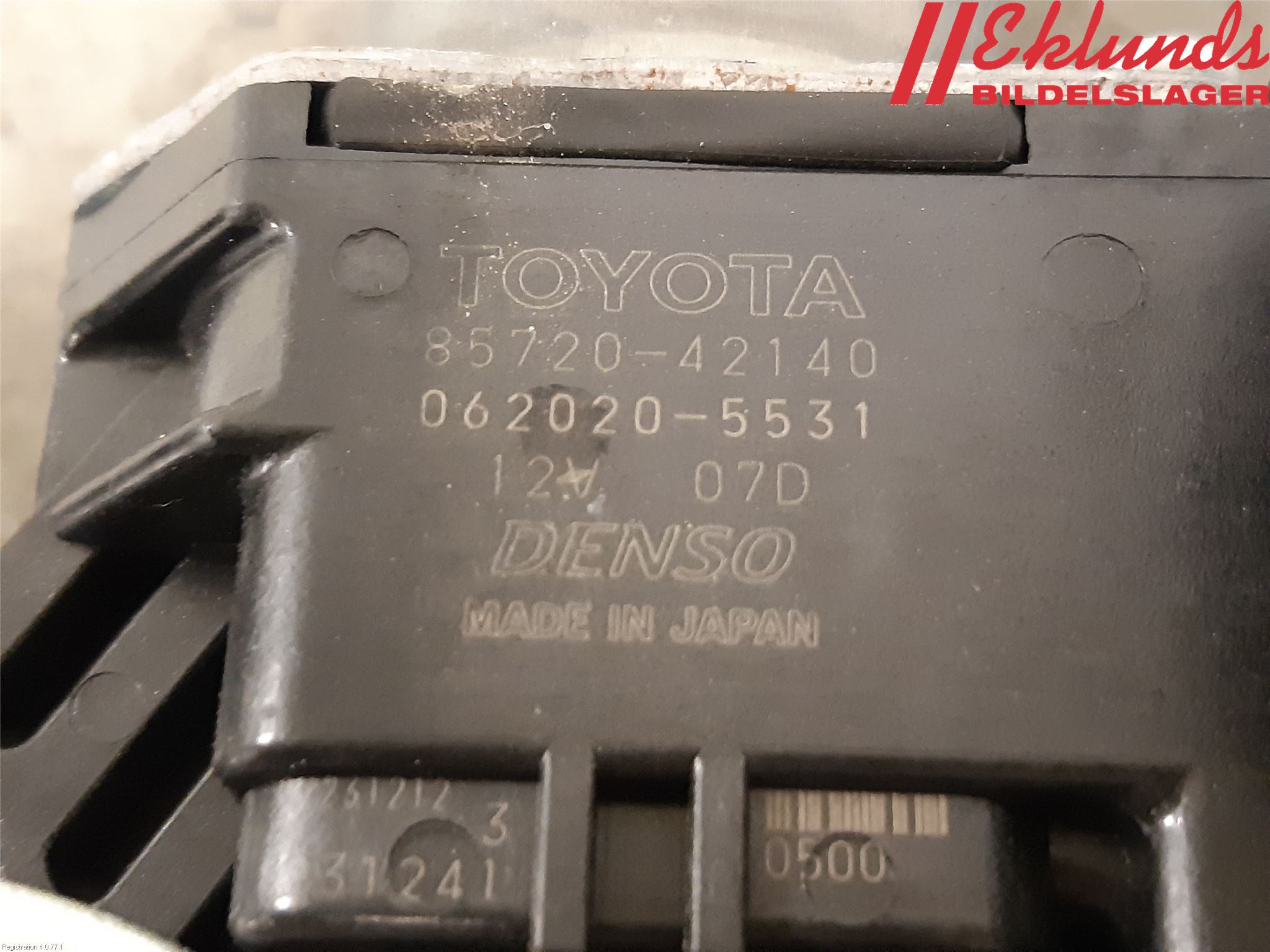 Toyota RAV4 19- Fönsterhiss El Kompl