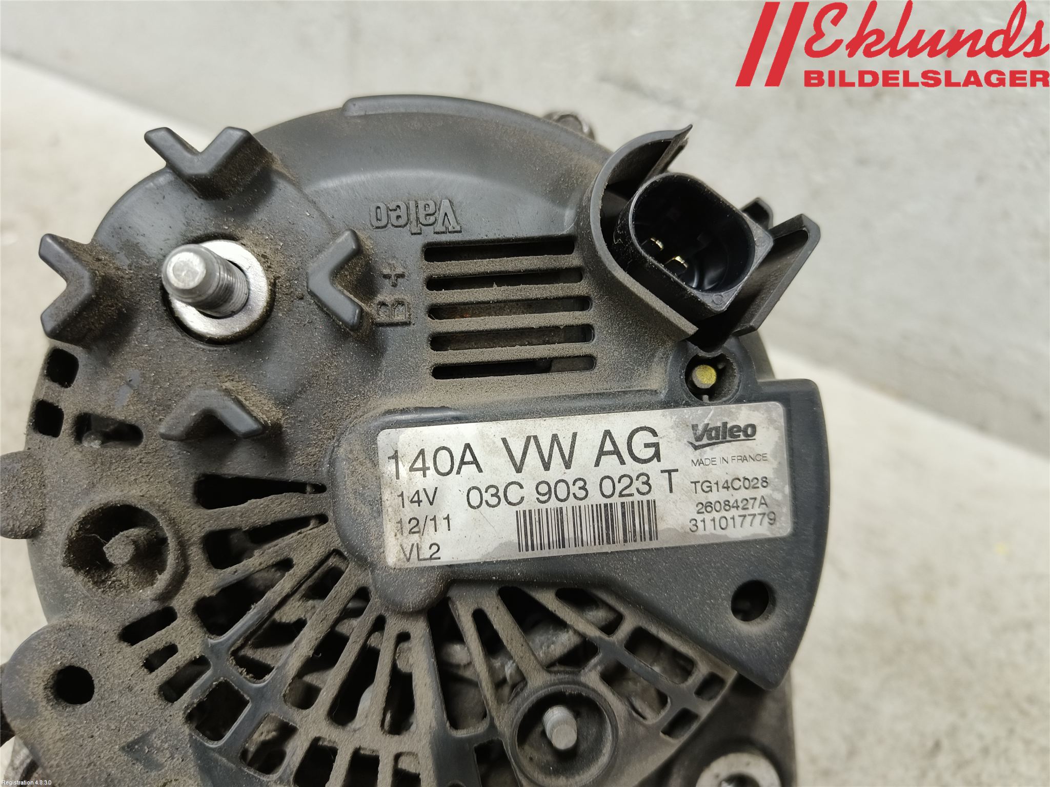 Volkswagen VW PASSAT 11-14 Generator