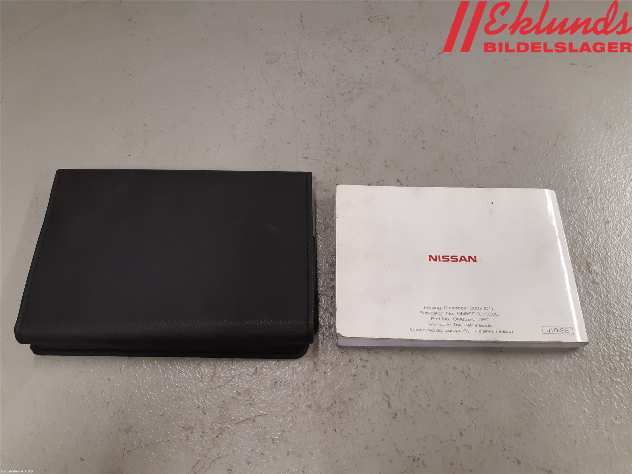 Nissan QASHQAI   07-10 Instruktionsbok