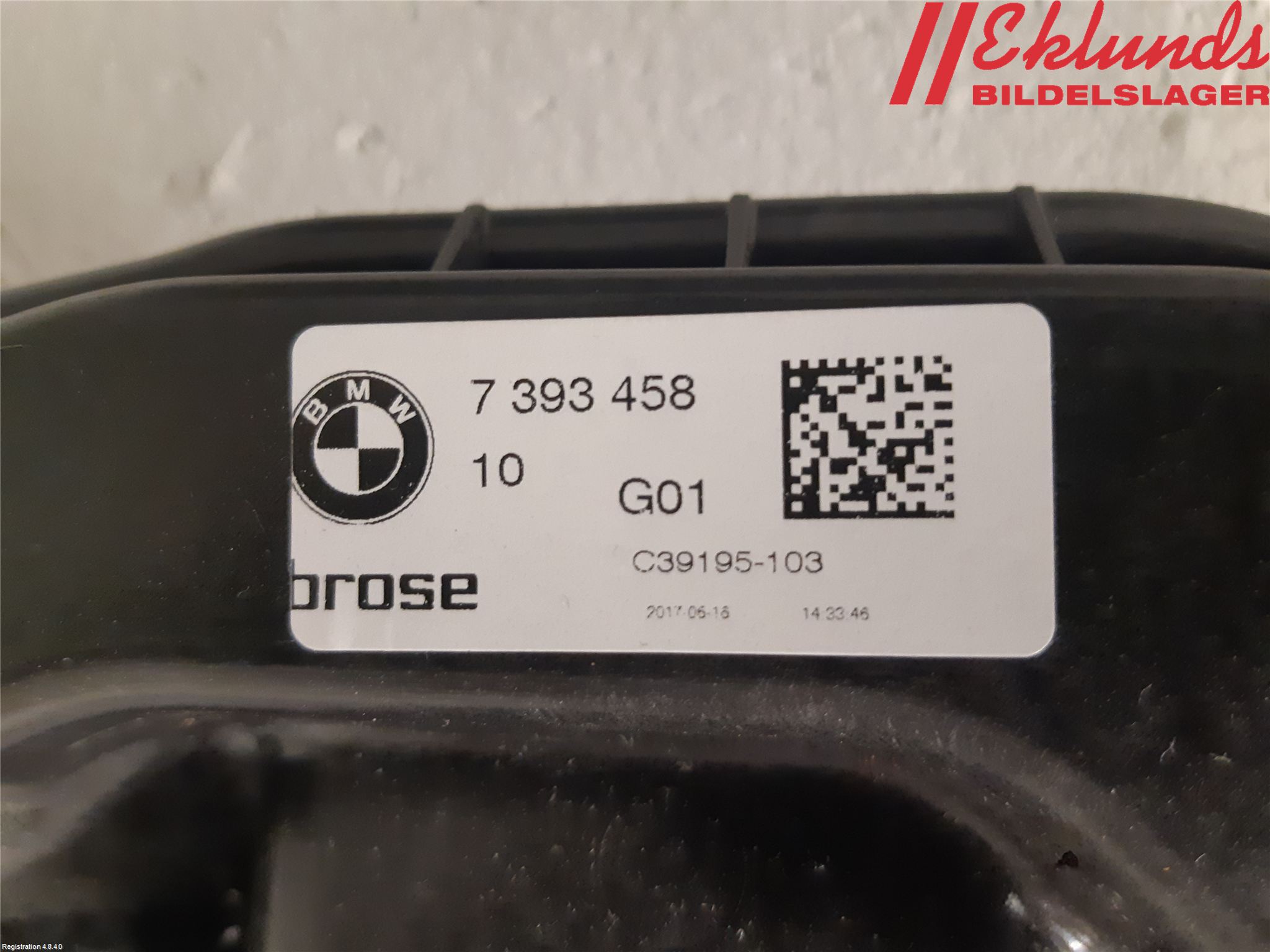 BMW X3 G01 18- Fönsterhiss El Kompl