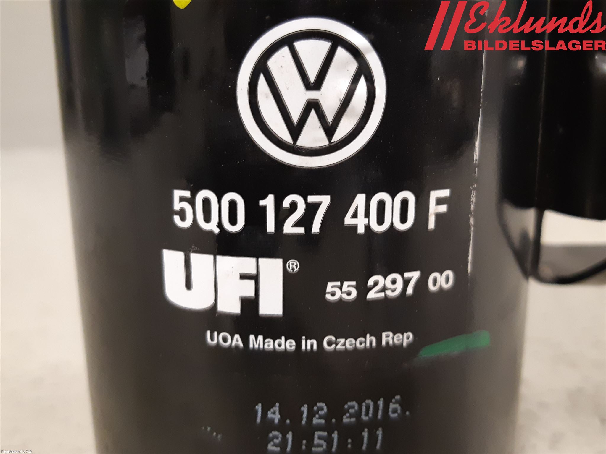 Audi Q2/SQ2 17- Bränslefilter-Hållare