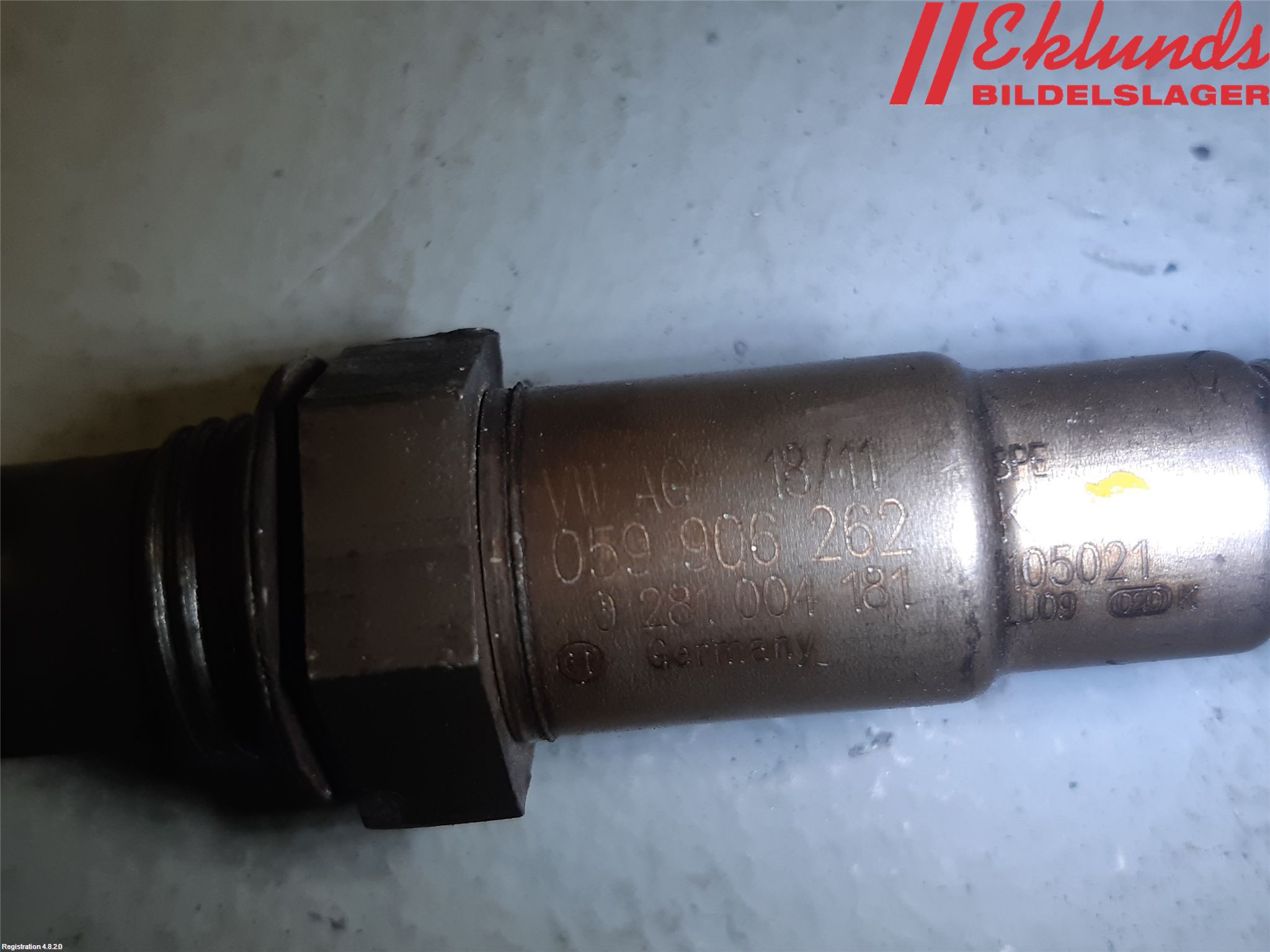 Porsche PANAMERA 09- Injlambdasond