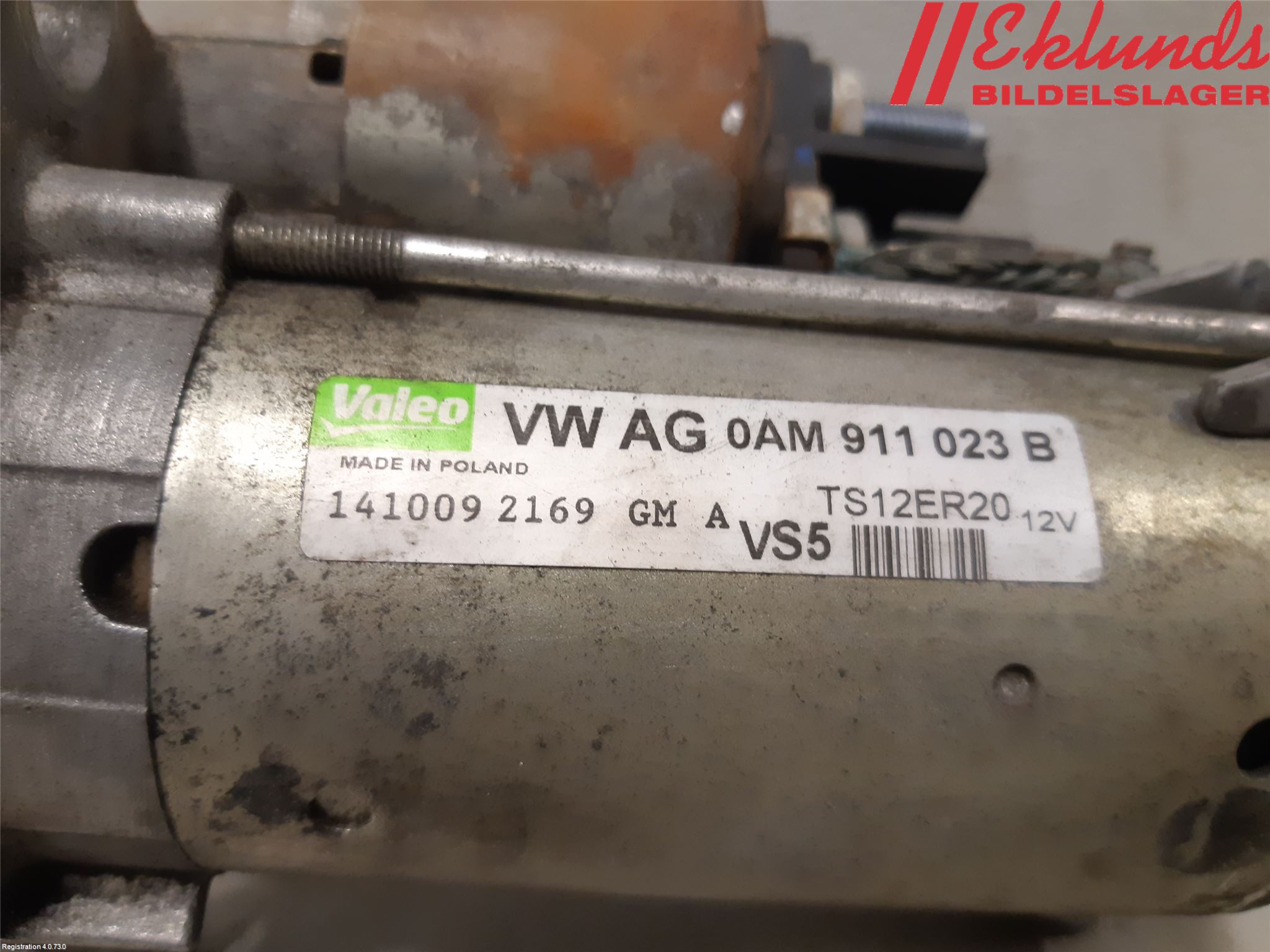 Skoda OCTAVIA (1Z) 05-13 Startmotor