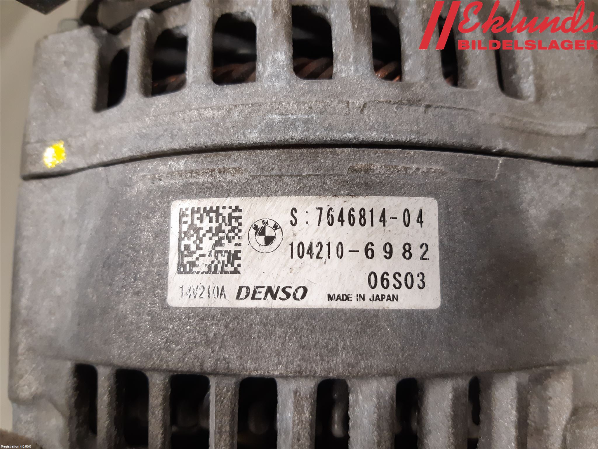 BMW 5 F10/F11/F18 09-17 Generator