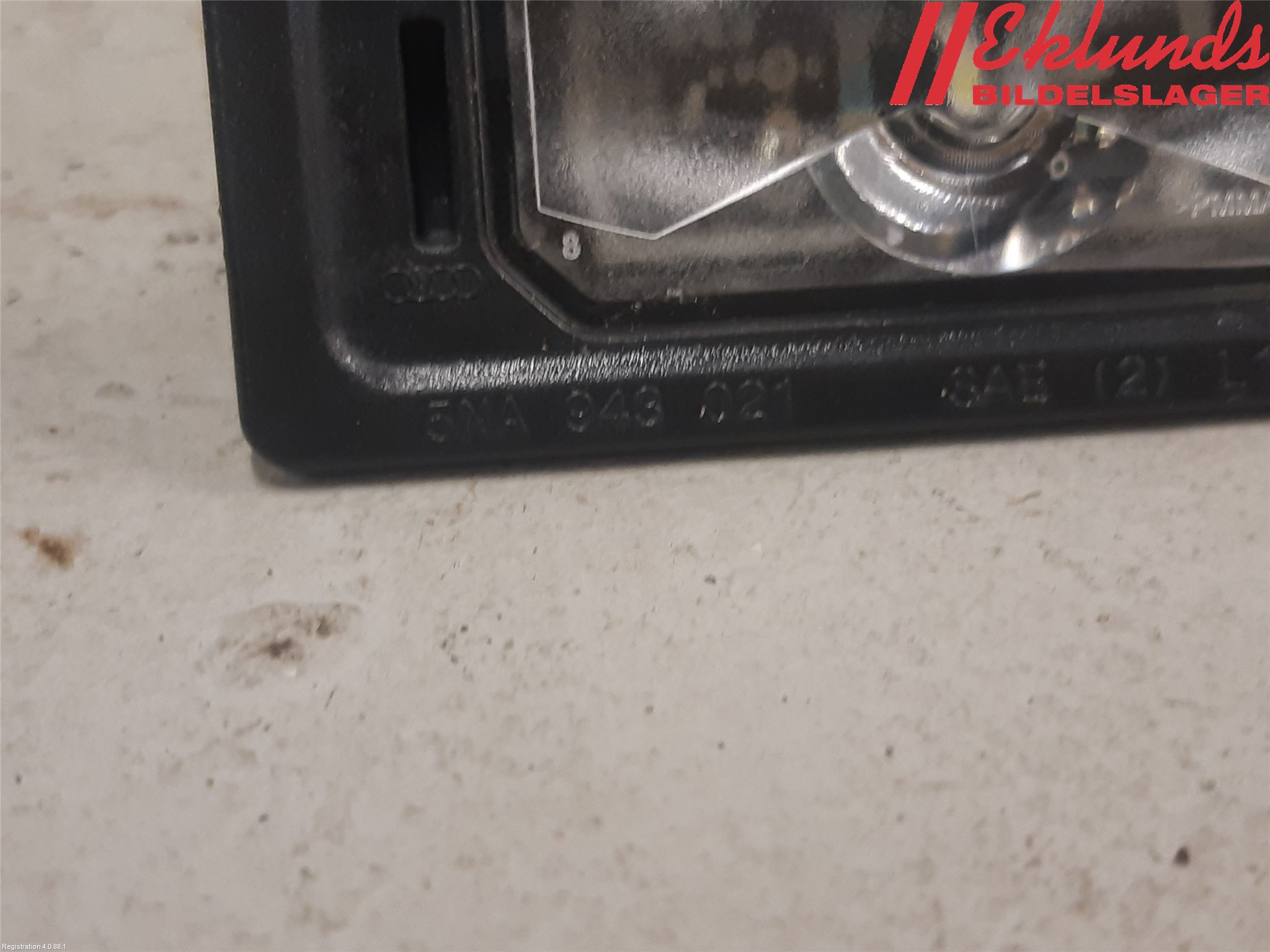 Volkswagen VW PASSAT 15-19 Skylt Belysning