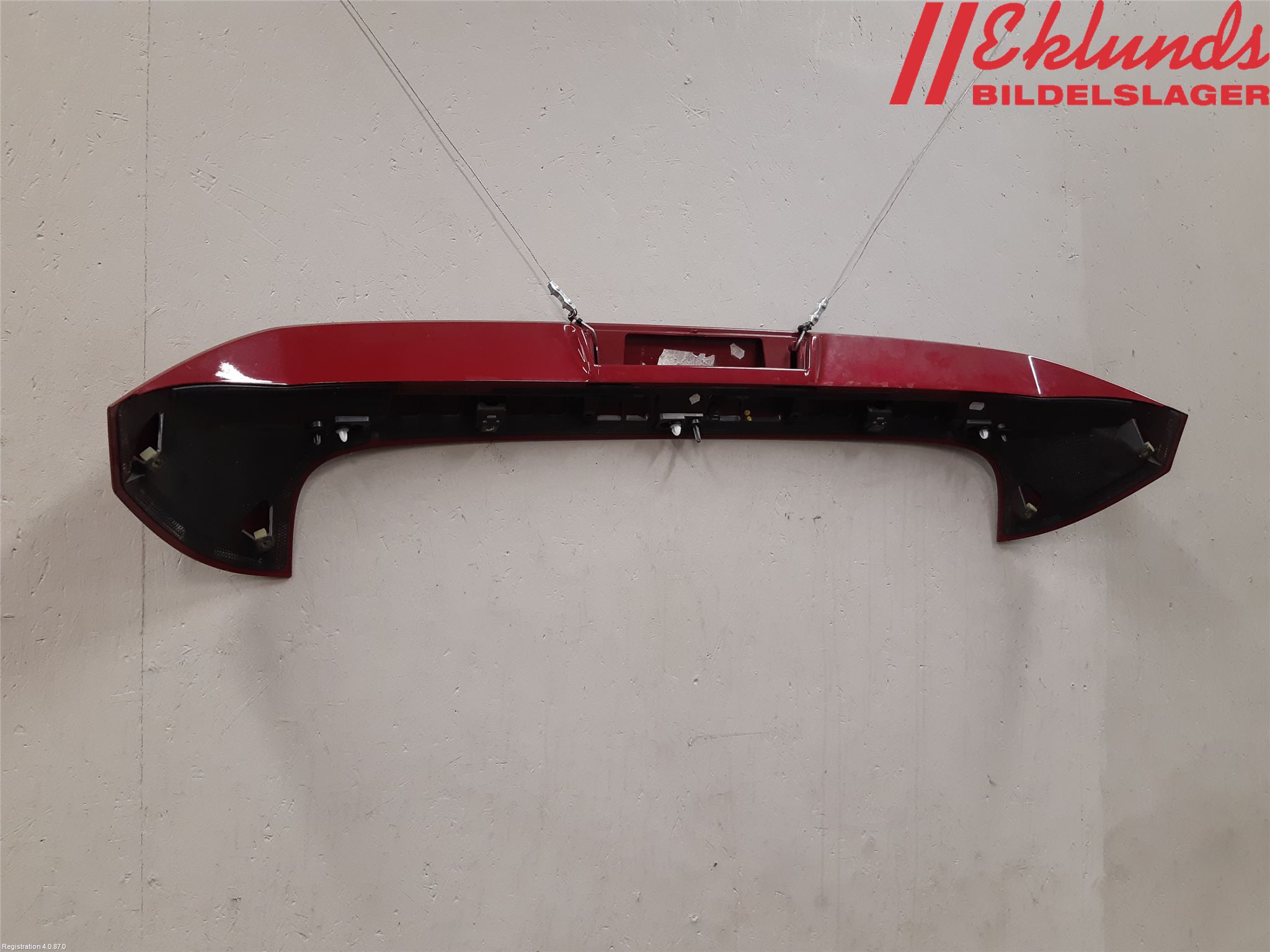 Ford FIESTA 13-17 Spoiler Baklucka