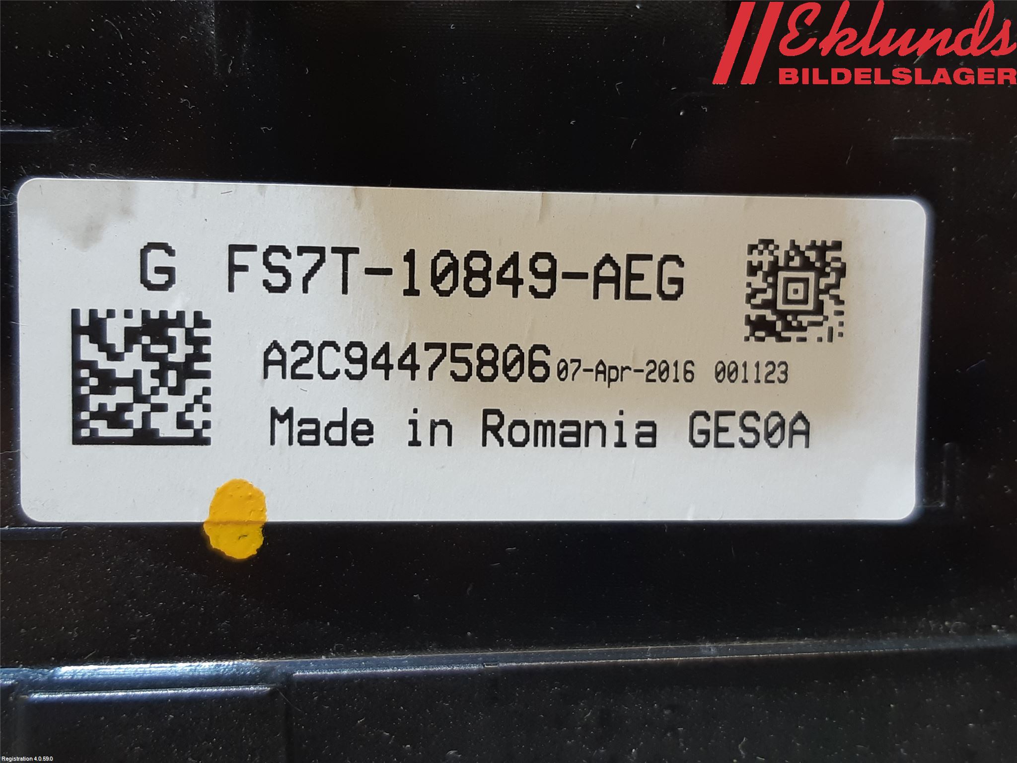 Ford MONDEO 15-22 Instrument Komb