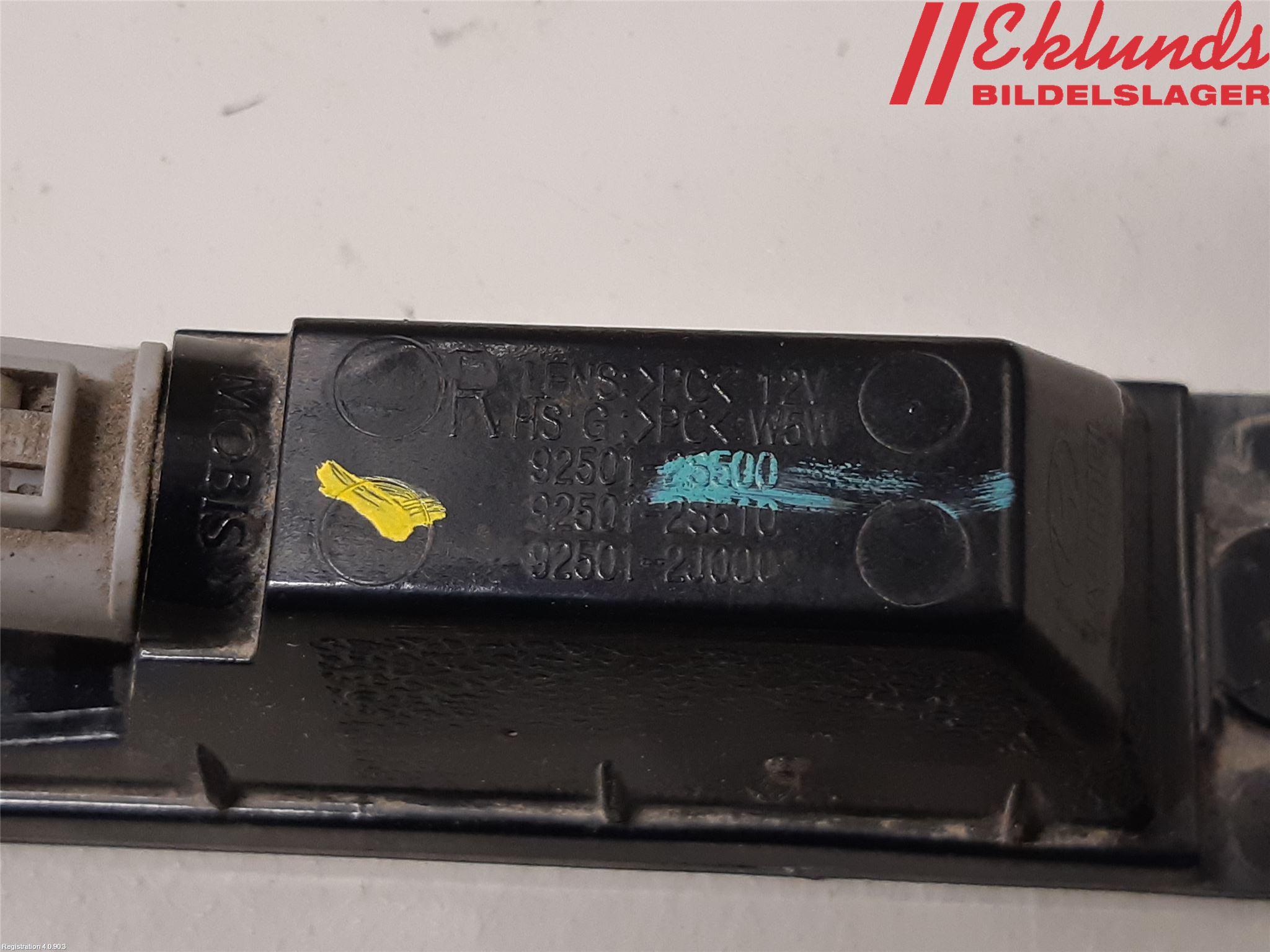 Kia CEED/CEED SW 19- Skylt Belysning