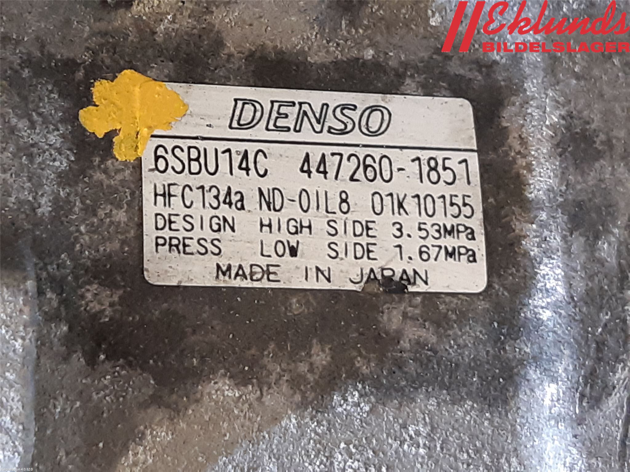 BMW 1 E87/81 5D/3D 03-11 Ac Kompressor