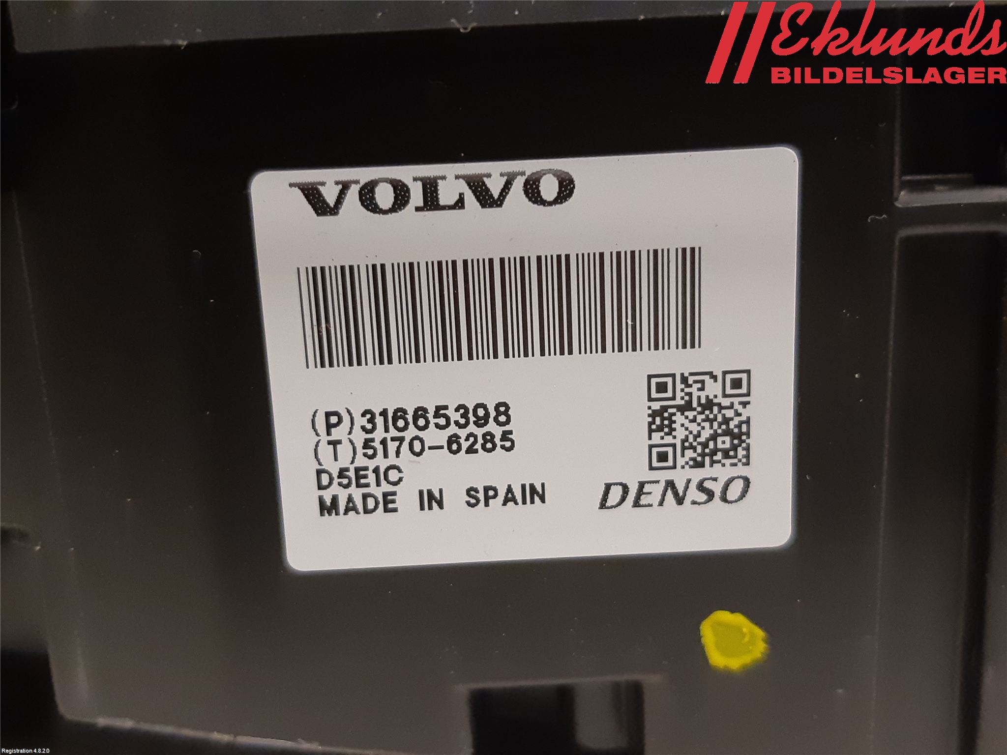 Volvo XC90/RECHARGE 16- Bildskärm