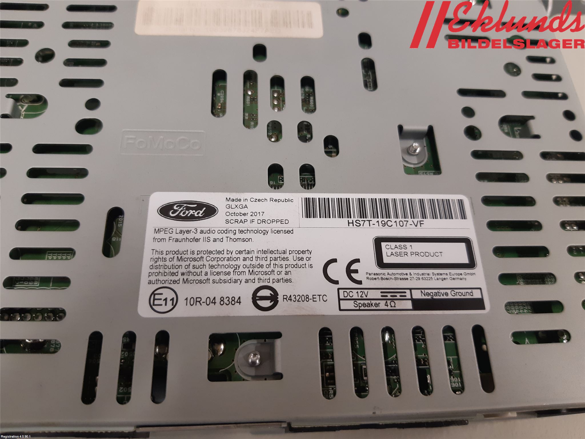 Ford MONDEO 15-22 Cd Radio - Multimediapanel