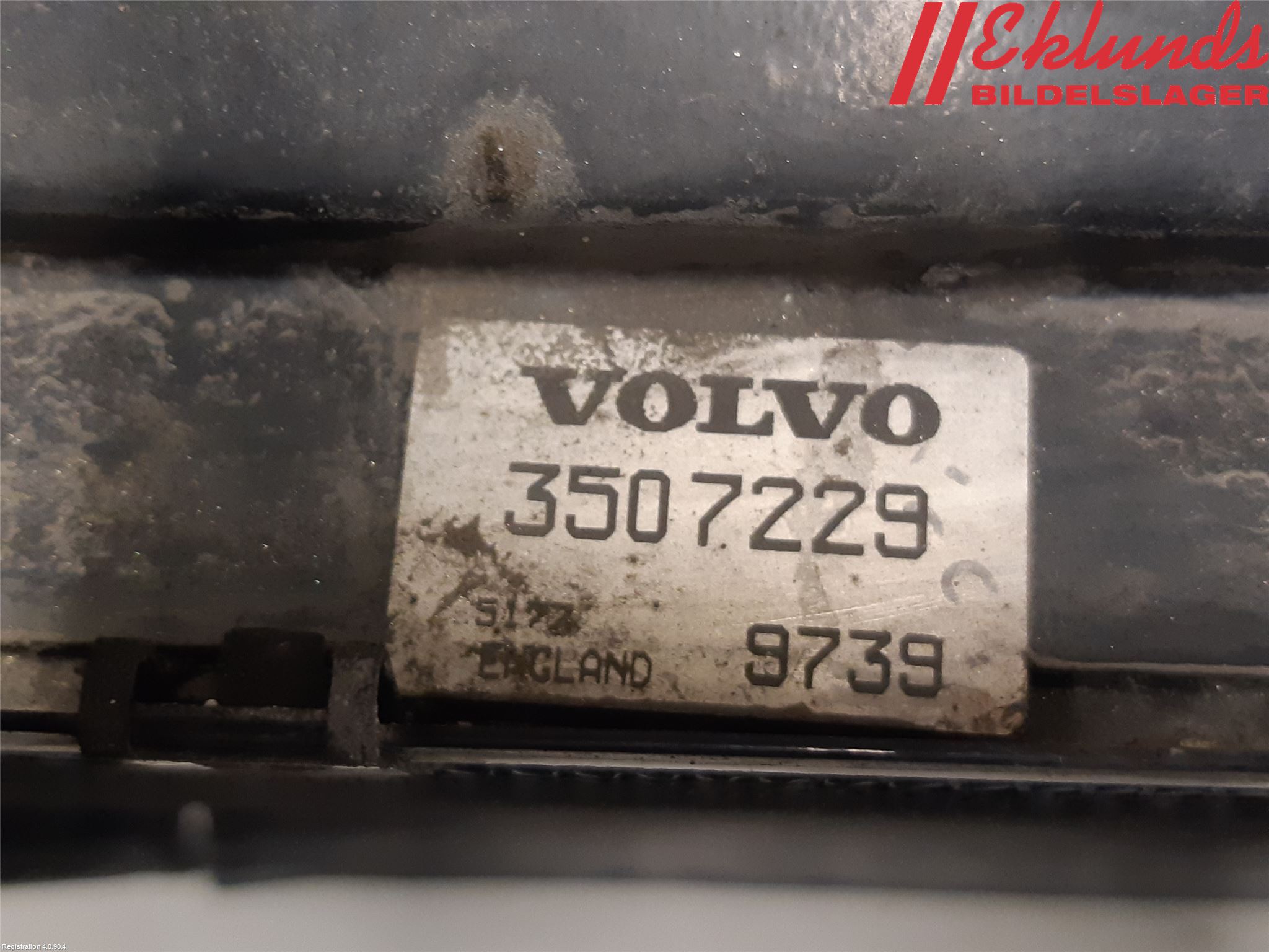 Volvo 940 91-98 Laddluft-Intercooler Kyl