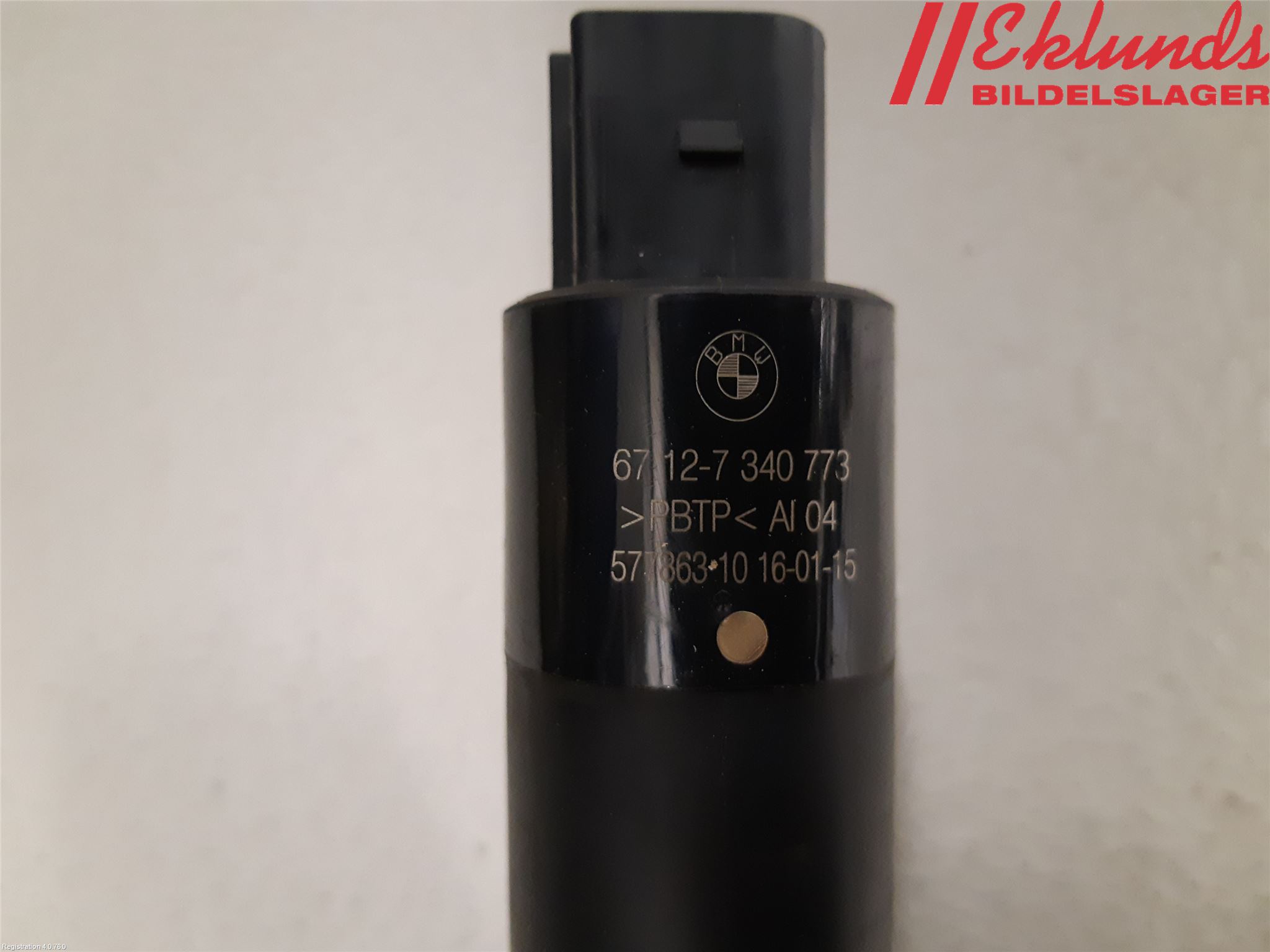 BMW X6 F16 14-19 Spolarpump Högtryck