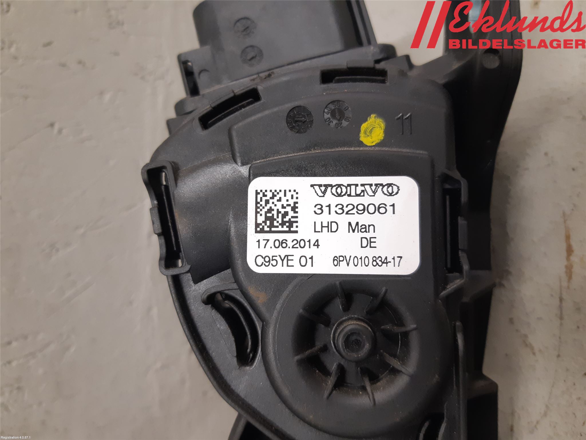 Volvo V60 14-18 Gaspedal