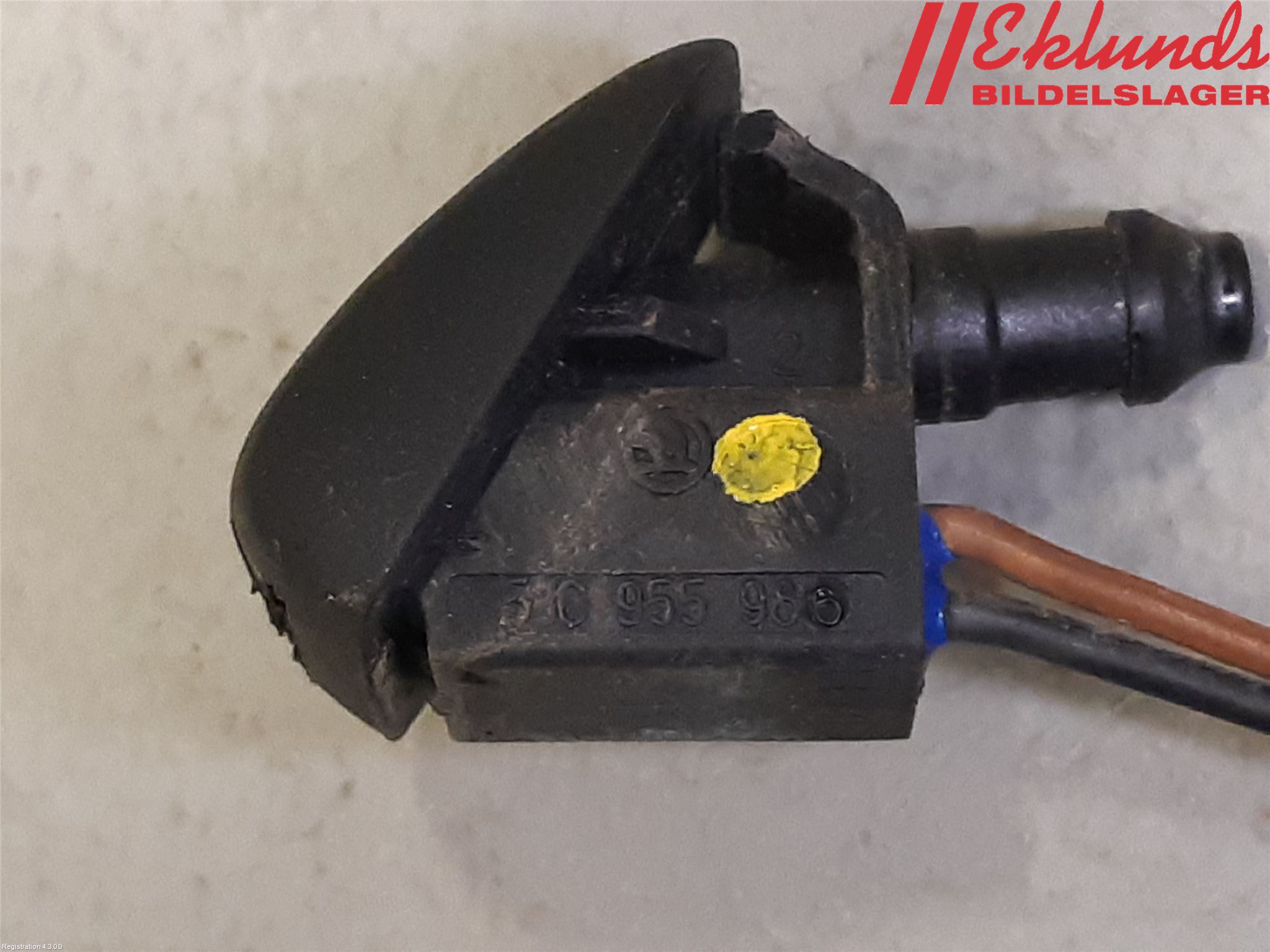 Skoda FABIA 07-14 Spolarmunstycke Rutor