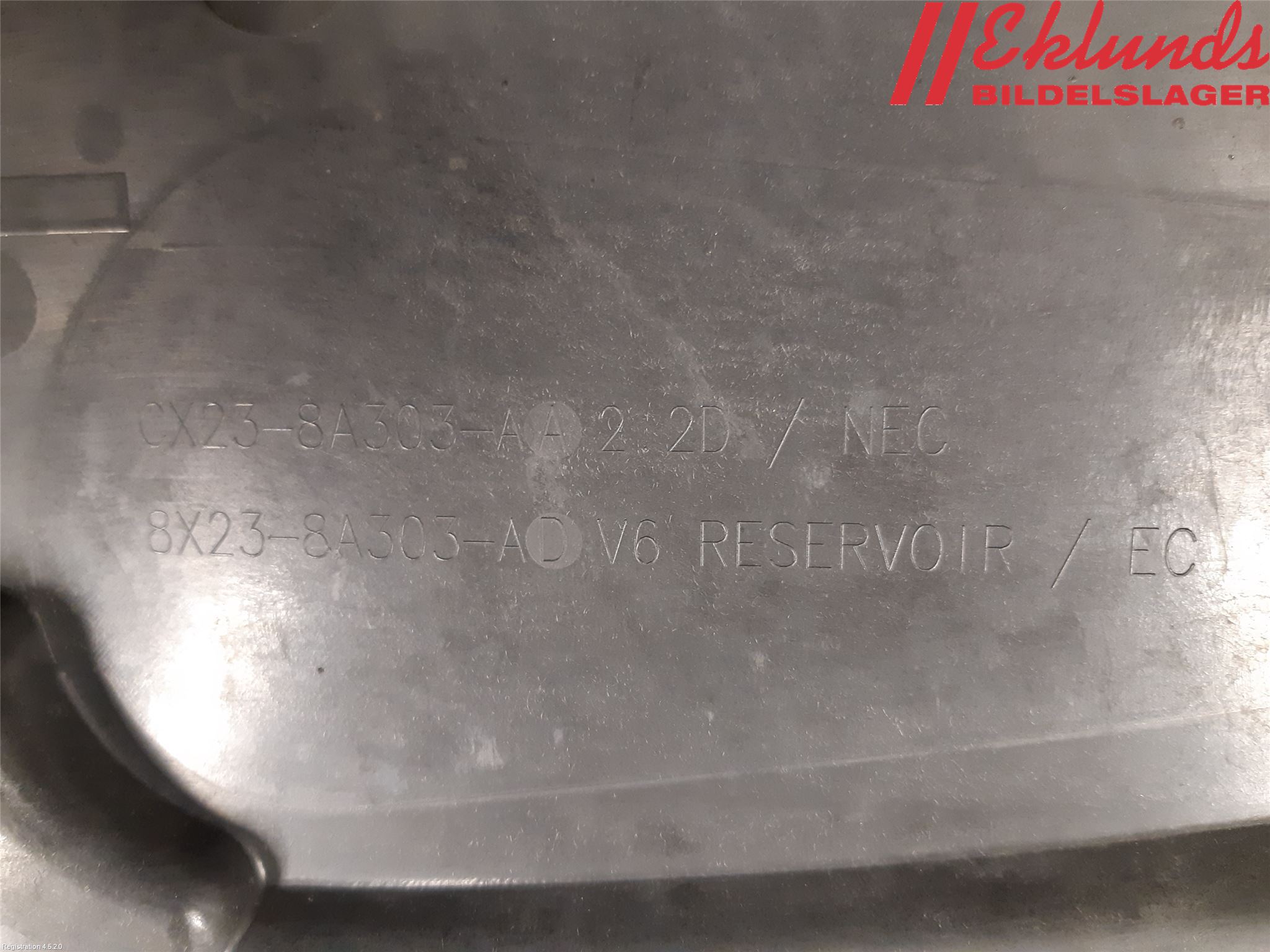 Jaguar XF 08-15 Frontplåt