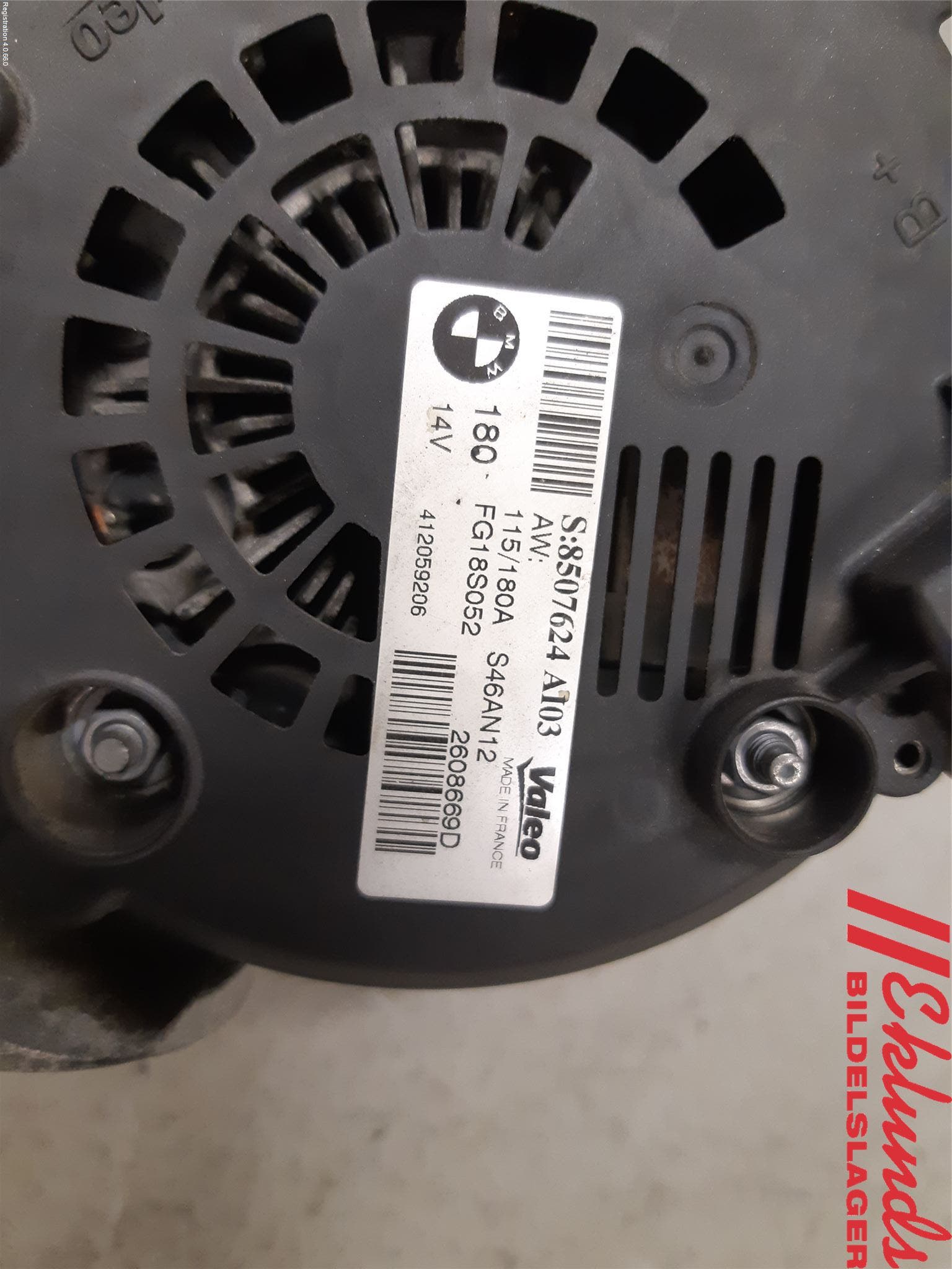 BMW 5 F10/F11/F18 09-17 Generator