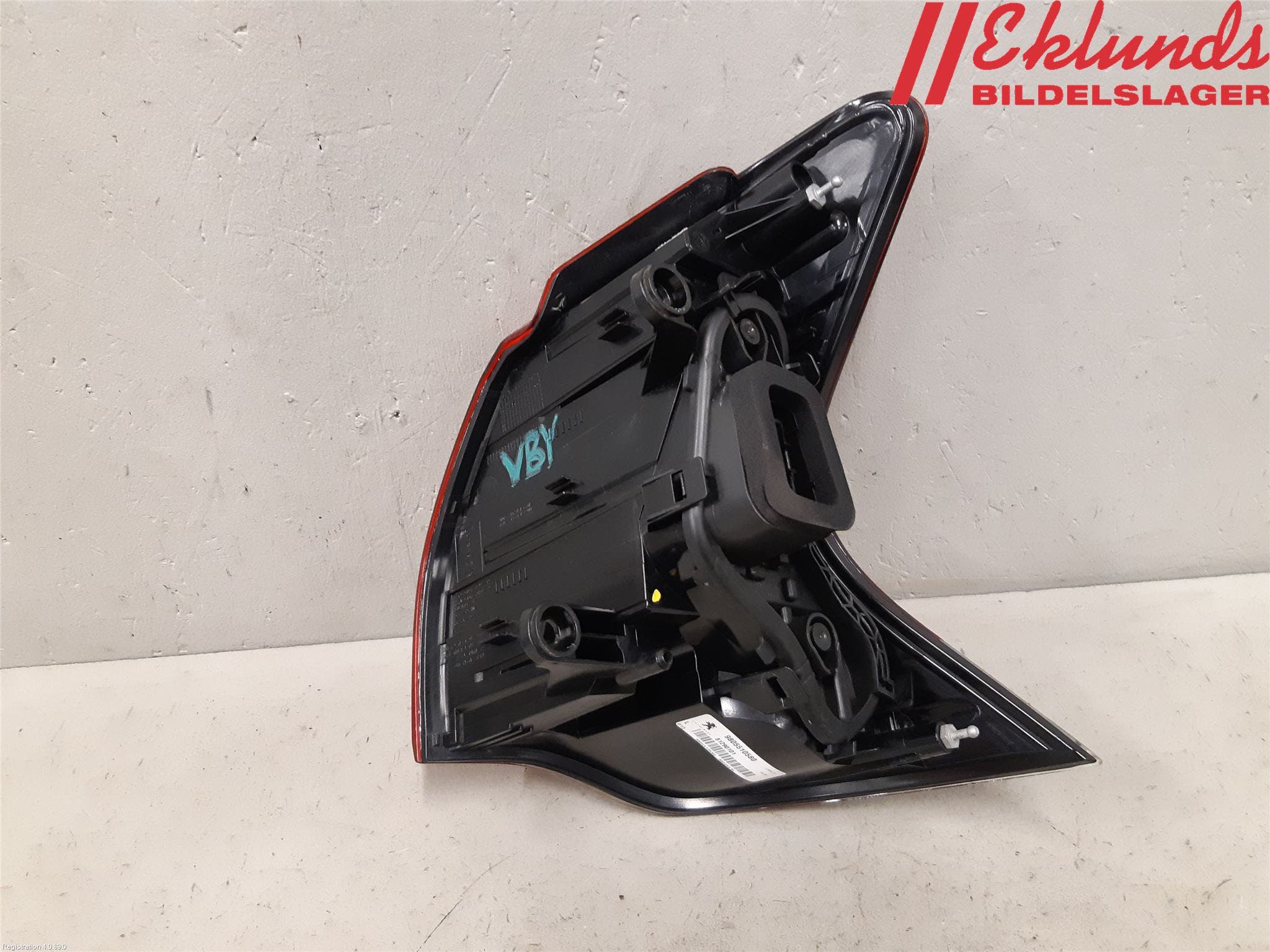 Peugeot 3008 09-16 Bakljus Vänster