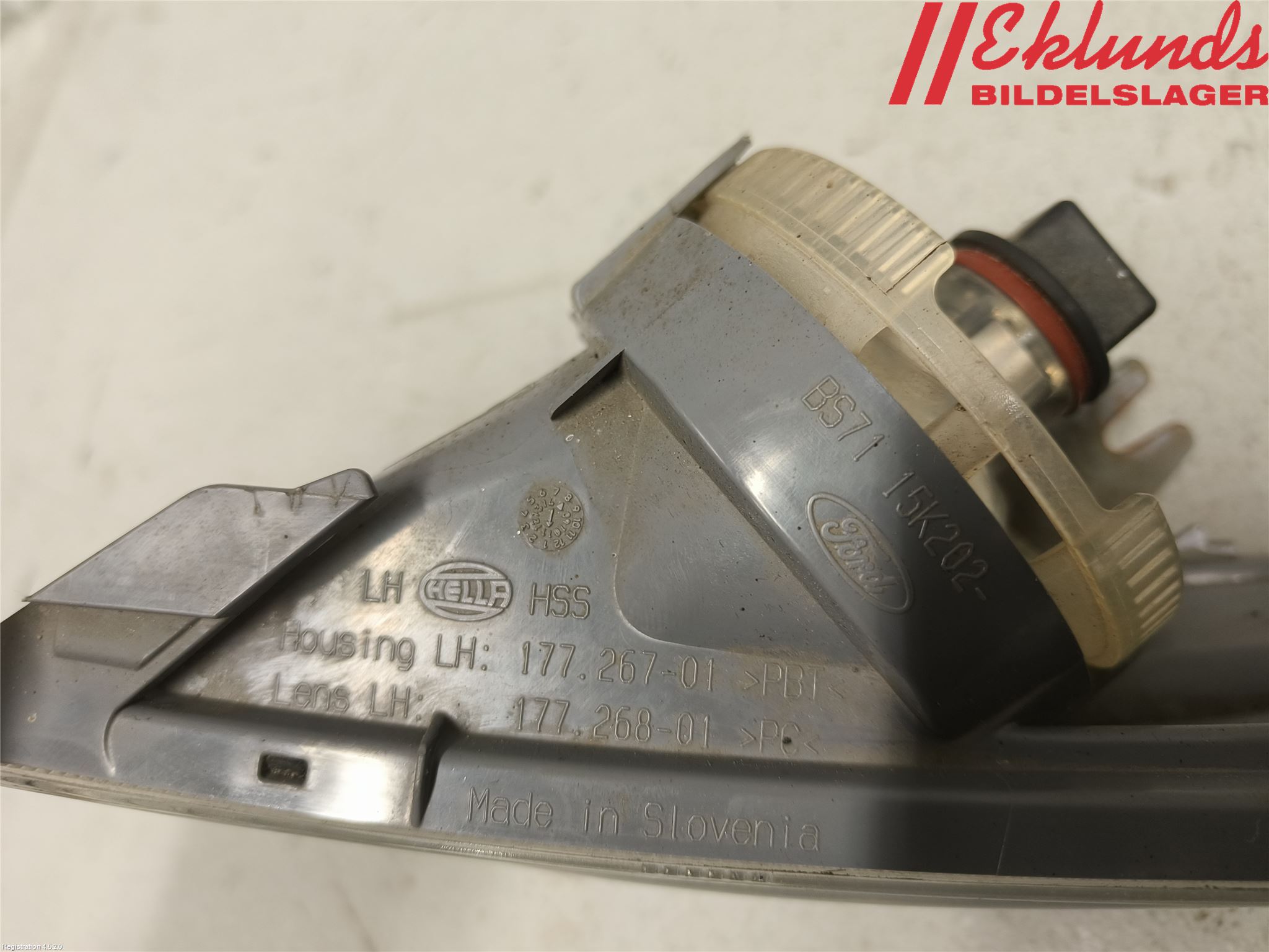 Ford MONDEO 07-15 Dimljus-Varselljus Fram
