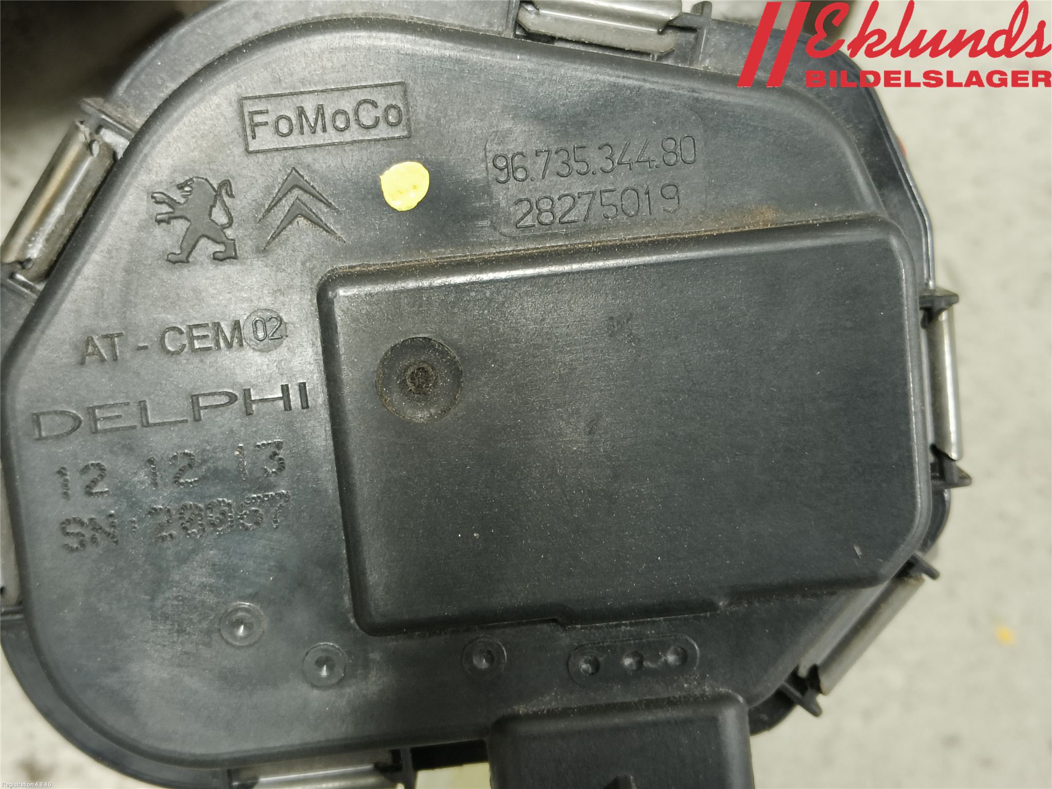 Volvo V40 12-19 Injspjällhus