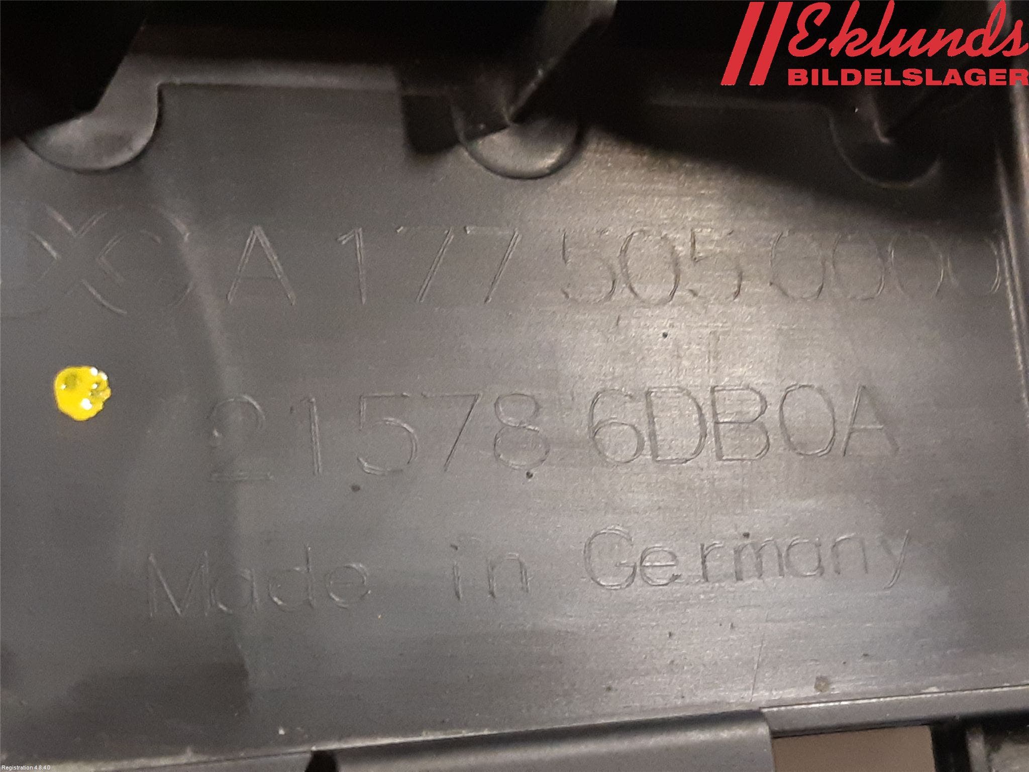 Mercedes-Benz MB B-KLASS (W247) 19- Deflektor Plåt-Plast Kylning