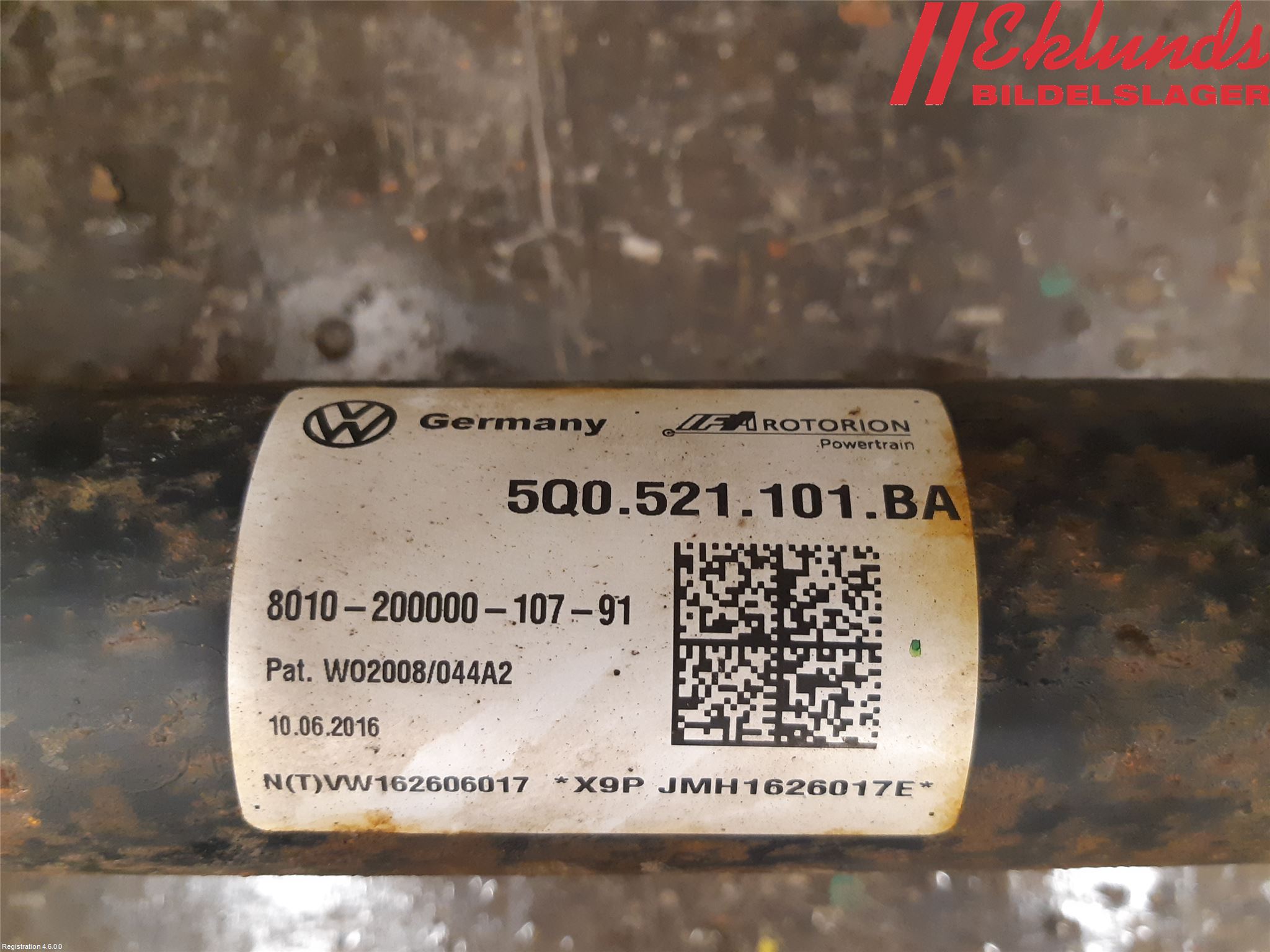 Audi A3/S3 8V 13-20 Mellanaxel Komp