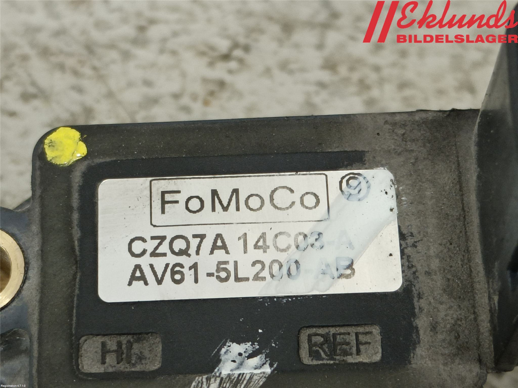 Volvo V40 12-19 Givare Temp-Tryck Avgas
