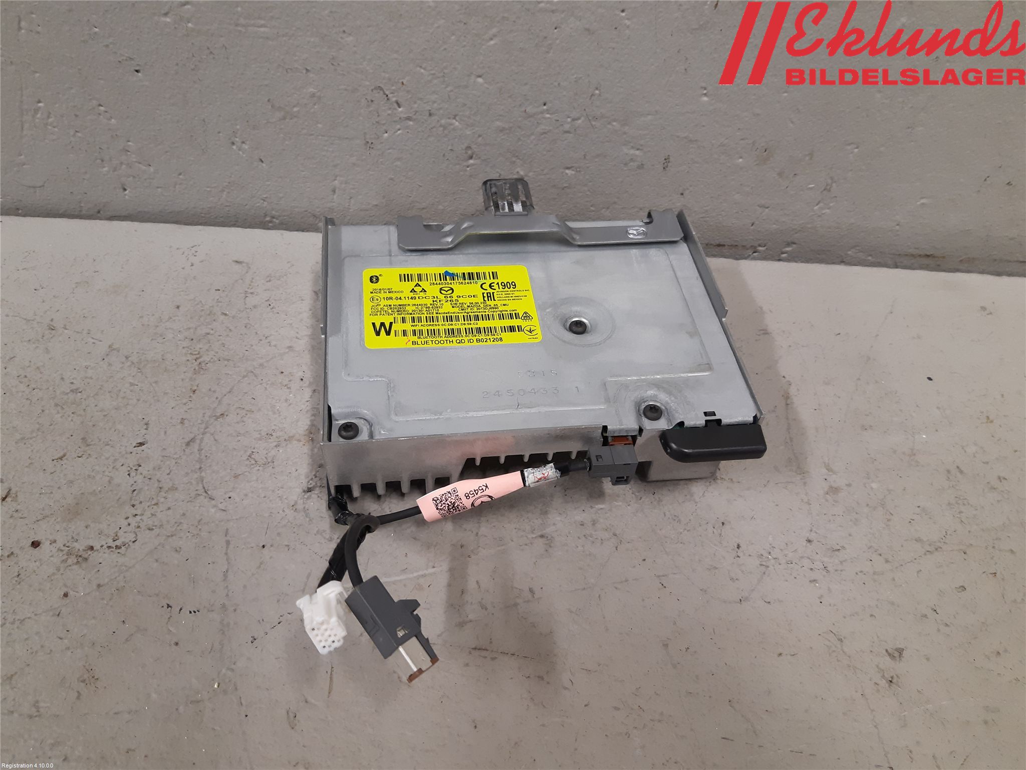 Mazda 2 (DJ) 15-22 Cd Radio - Multimediapanel