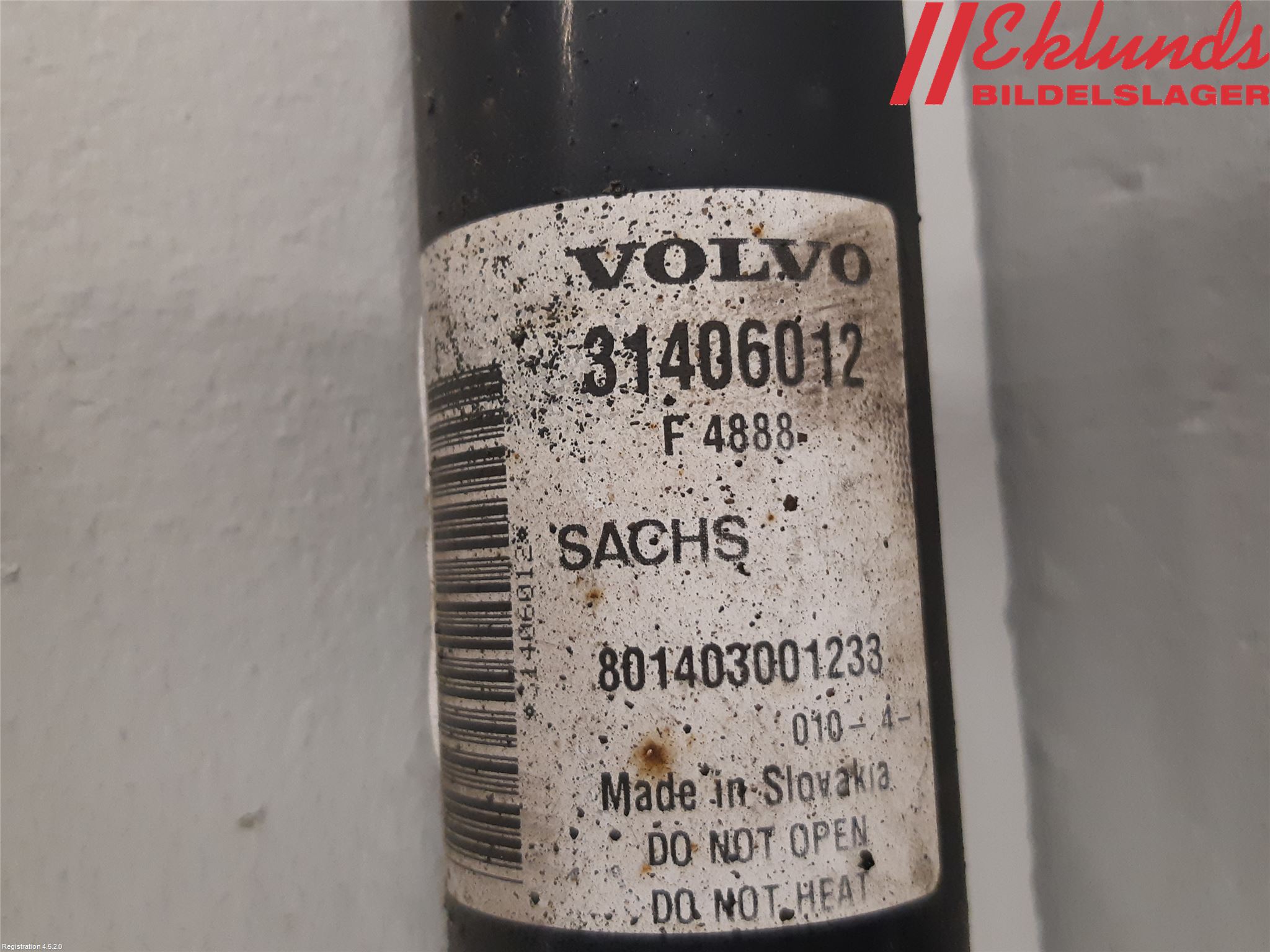 Volvo XC60 14-17 Stötdämpare Bak
