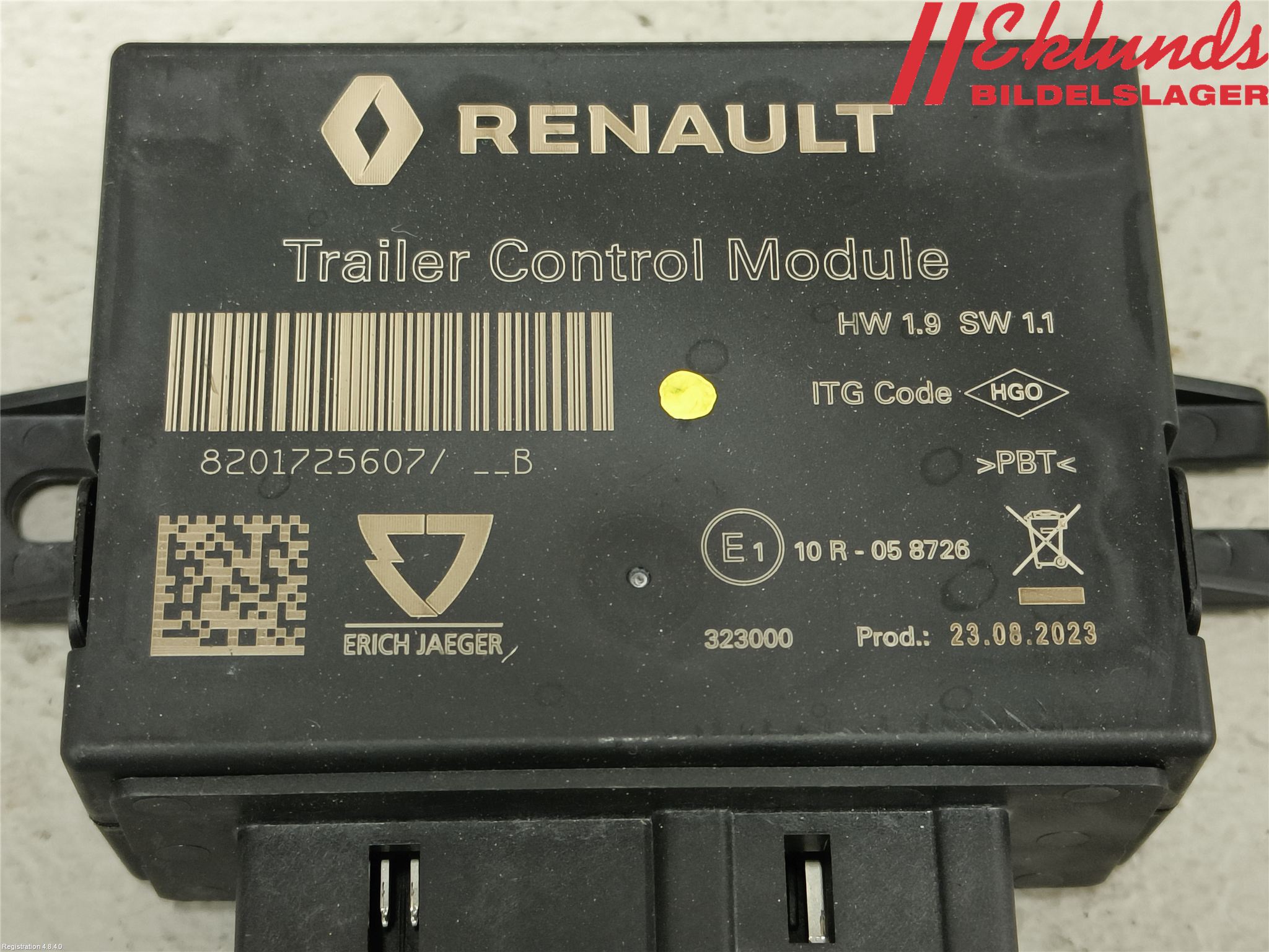 Renault KANGOO/E-TECH 21- Styrenhet Dragkrok