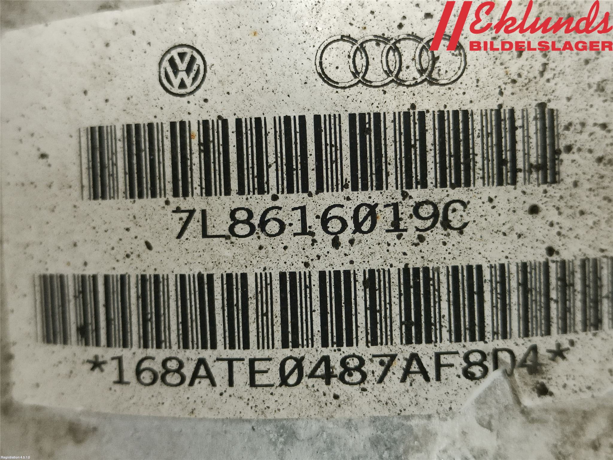 Audi Q7/SQ7 Fjäderben Bak Vänster