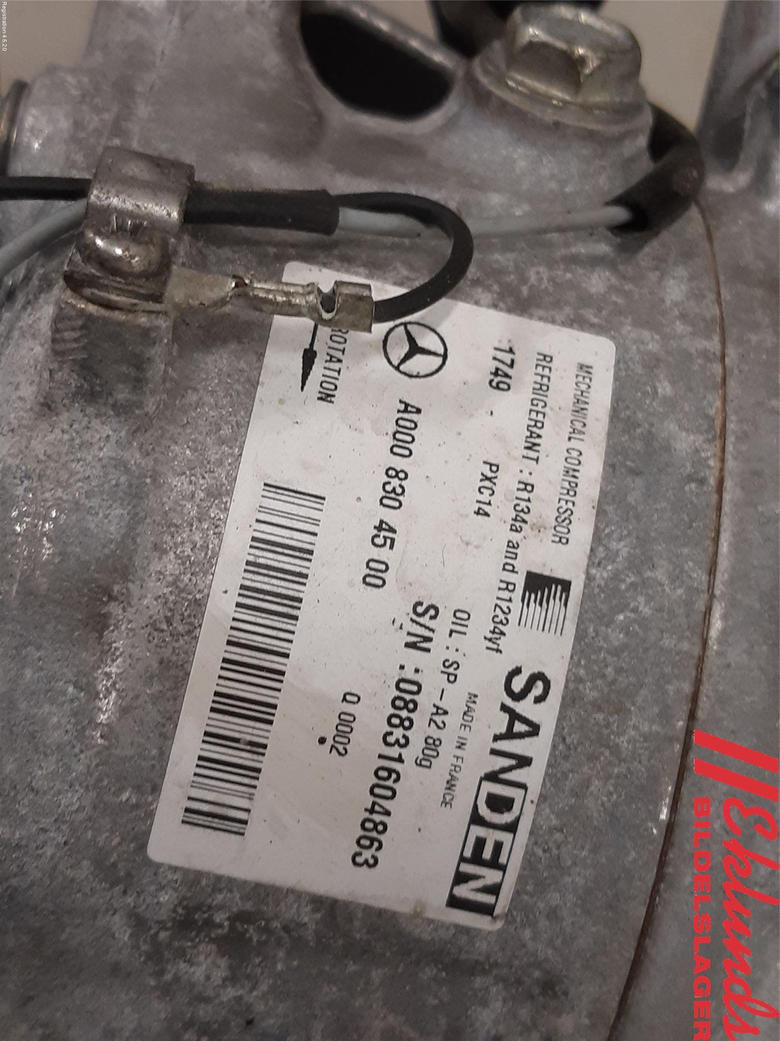 Mercedes-Benz MB C-KLASS (W205) 14-21 Ac Kompressor