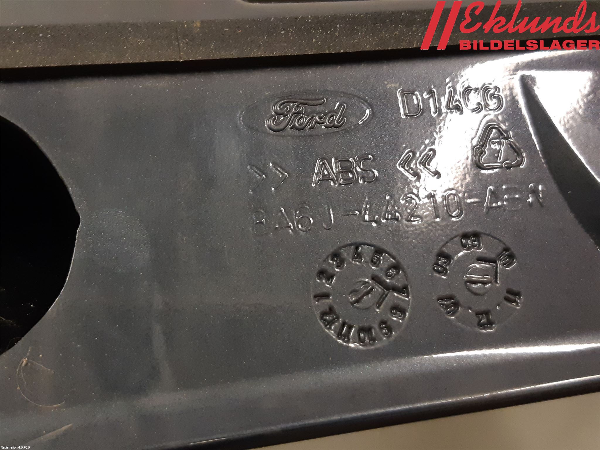 Ford FIESTA 09-12 Spoiler Baklucka