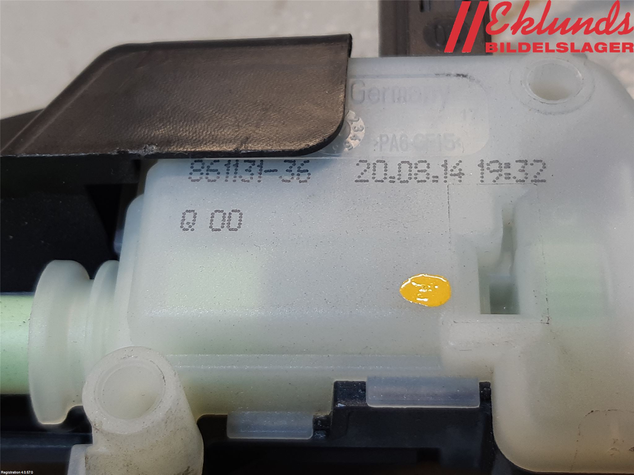 Volvo V60 14-18 Centrallåsmot Tanklucka