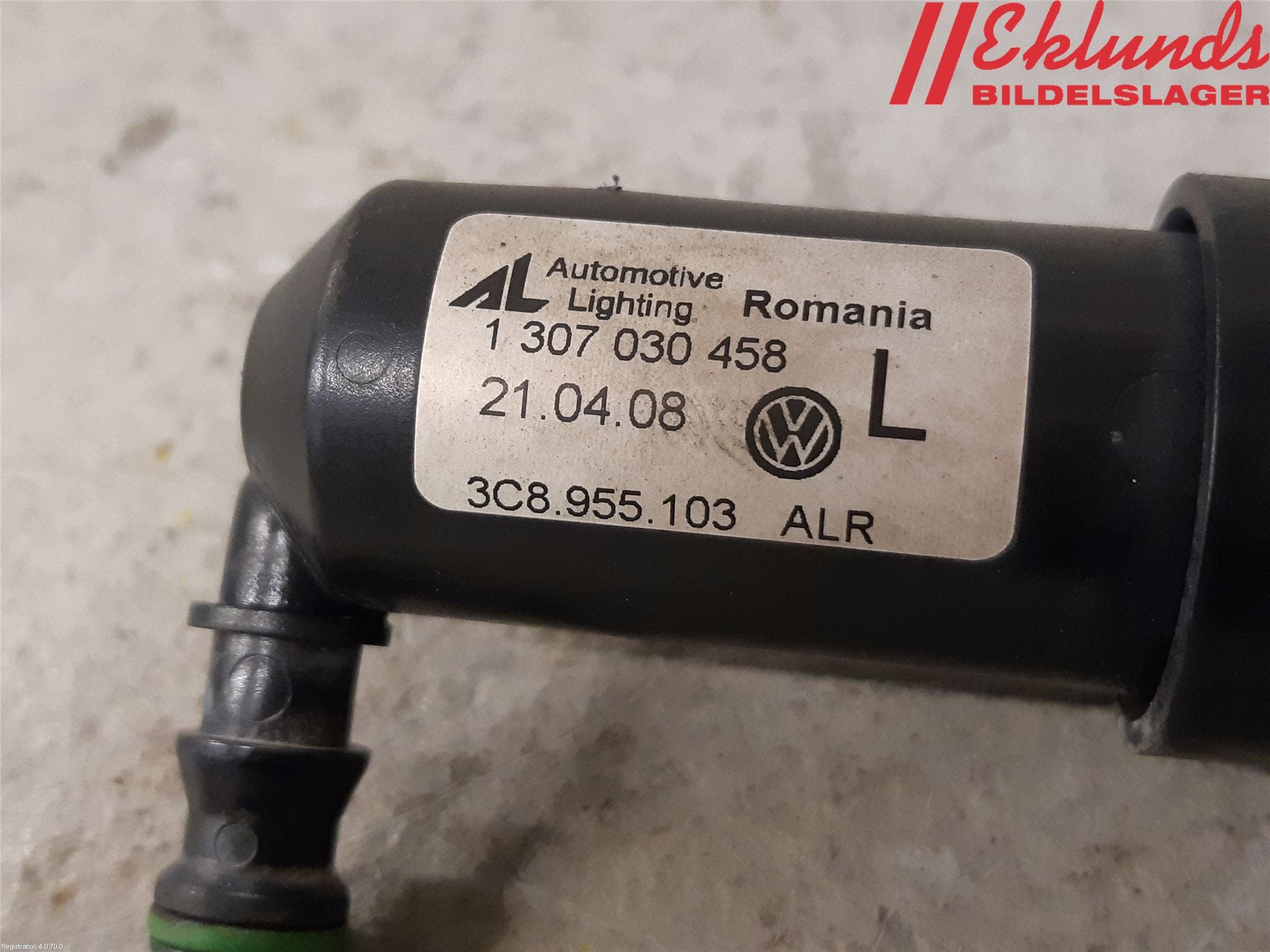 Volkswagen VW PASSAT CC 08-16 Spolarmunstycke Strålkastare